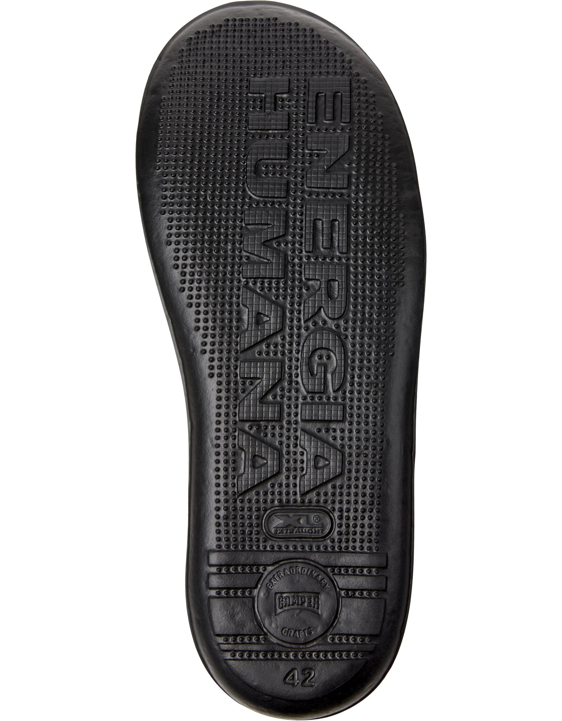 Botas Para Hombre De La Marca Camper Modelo Beetle Guard Negro/Human Ry Somera-Negro De Color Negro