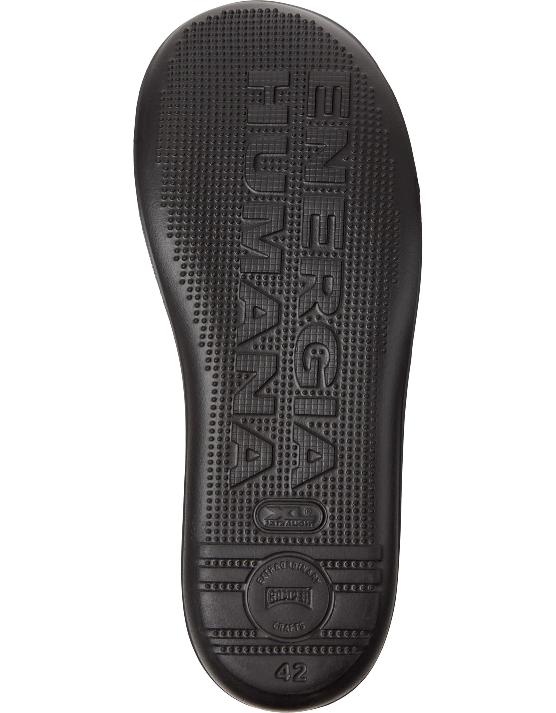 Botas Para Hombre De La Marca Camper Modelo Beetle Travelbuck Somera/Human Ry Pega-Marrone De Color Gris