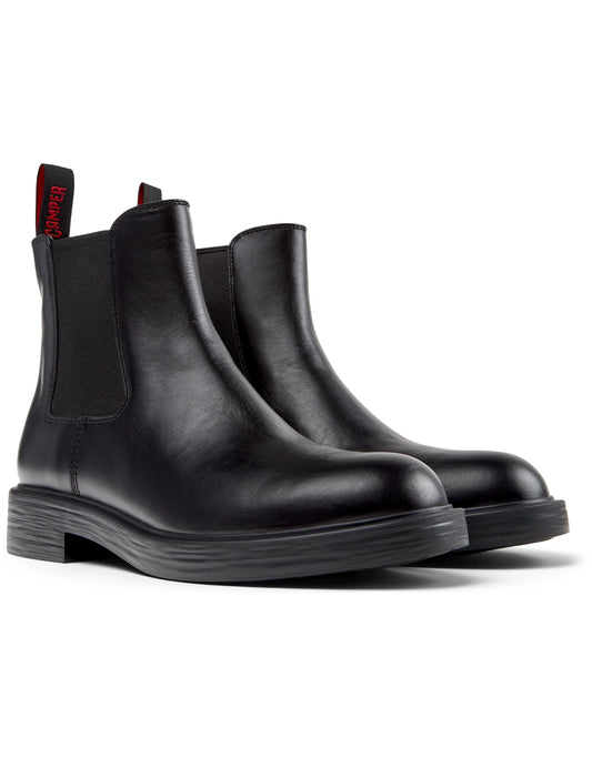 Botas Para Hombre De La Marca Camper Modelo Dean Campus Negro/Dean Negro De Color Negro