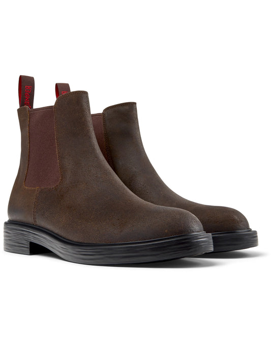 Botas Para Hombre De La Marca Camper Modelo Dean Flipside Walrus/Dean Negro De Color Marrón