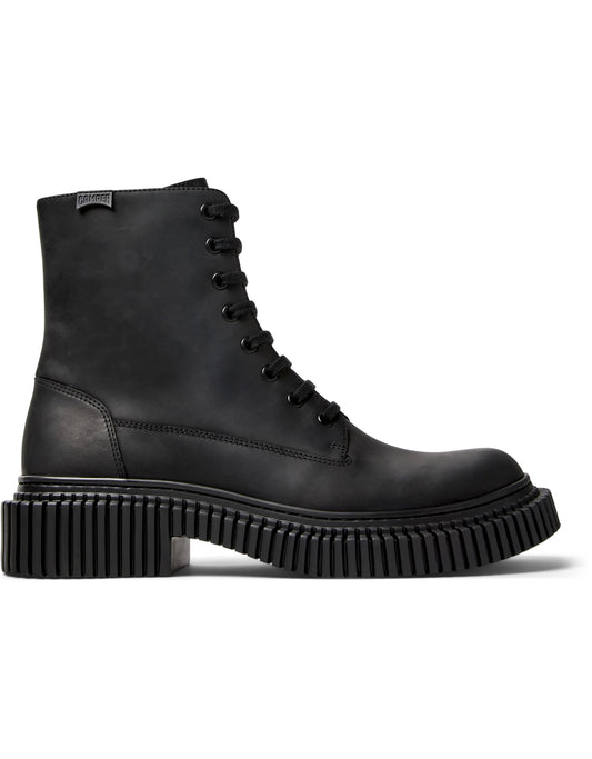 Botas Para Hombre De La Marca Camper Modelo Pix Berlin Crazyhorse Negro/Pix Berlin Negro De Color Negro