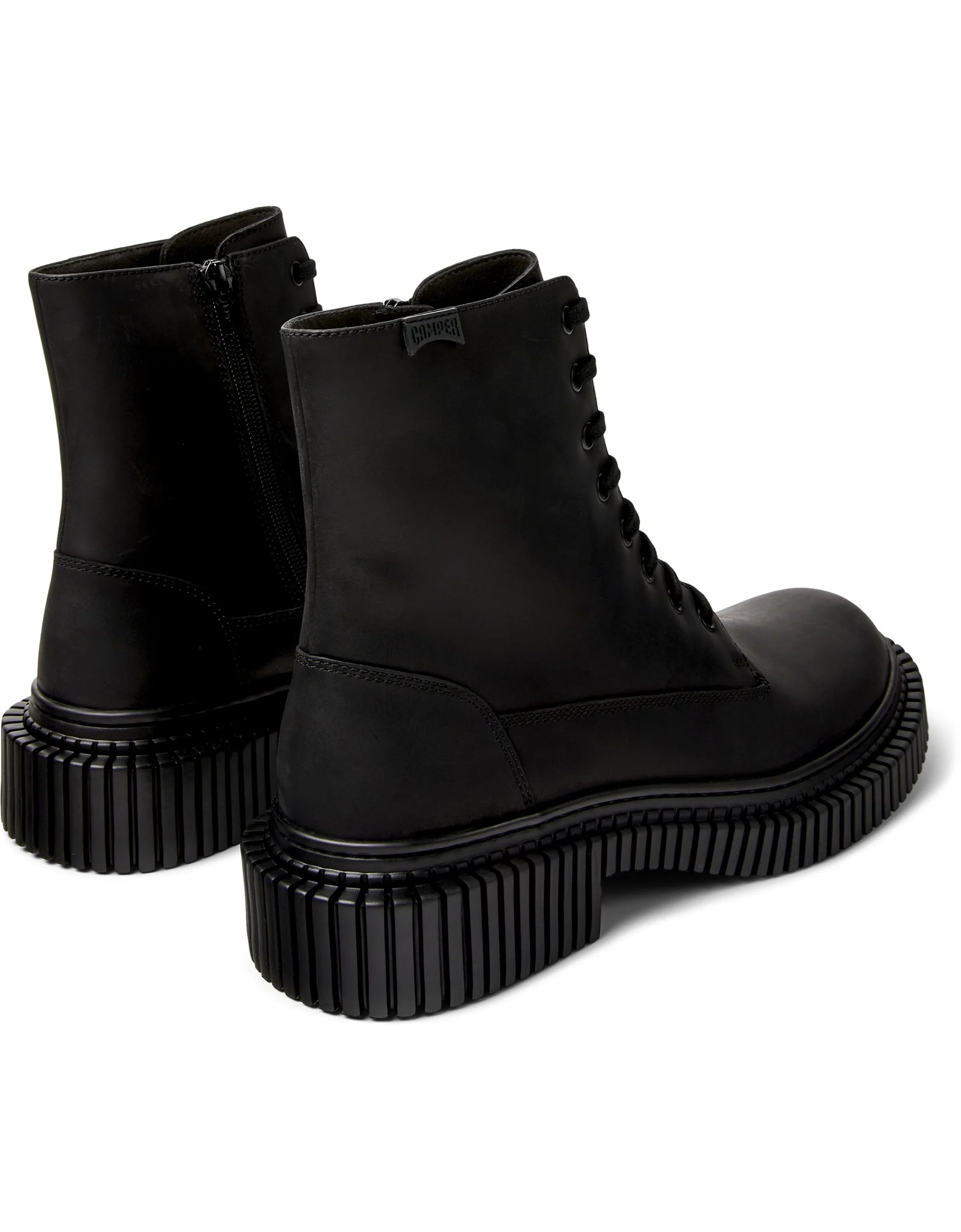 Botas Para Hombre De La Marca Camper Modelo Pix Berlin Crazyhorse Negro/Pix Berlin Negro De Color Negro