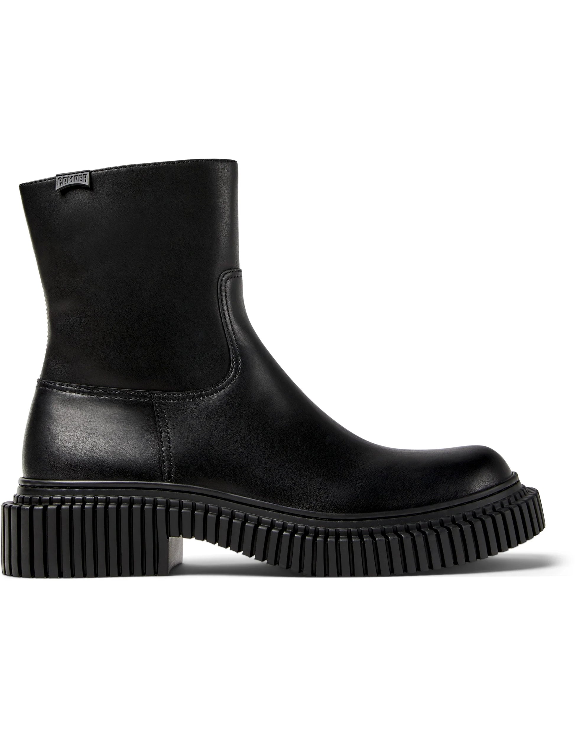 Botas Para Hombre De La Marca Camper Modelo Pix Berlin Noray Negro/Pix Berlin Negro De Color Negro