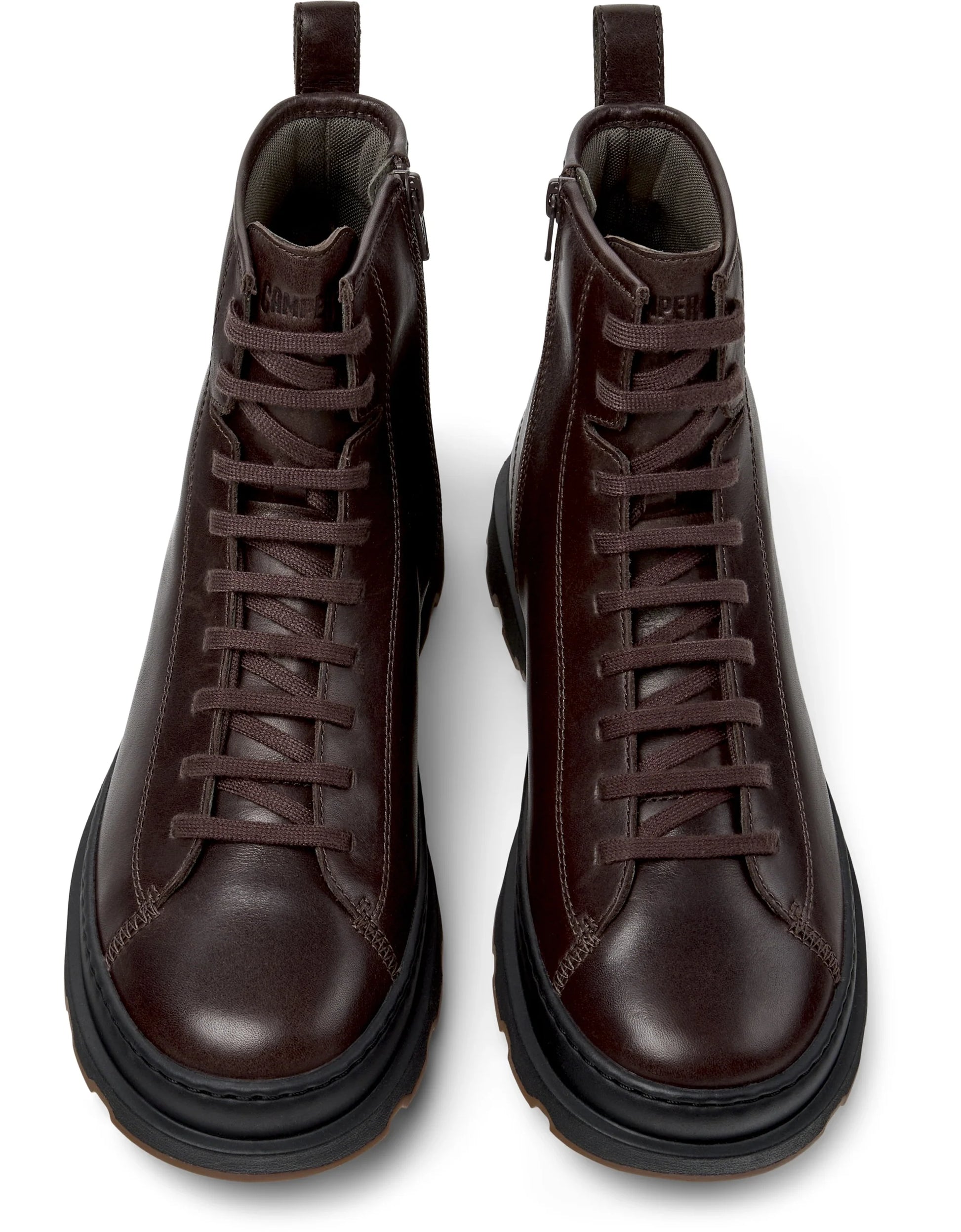Botas Para Hombre De La Marca Camper Modelo Brutus+ Noray Umber/Brutus+ Negro-Miel De Color Marrón