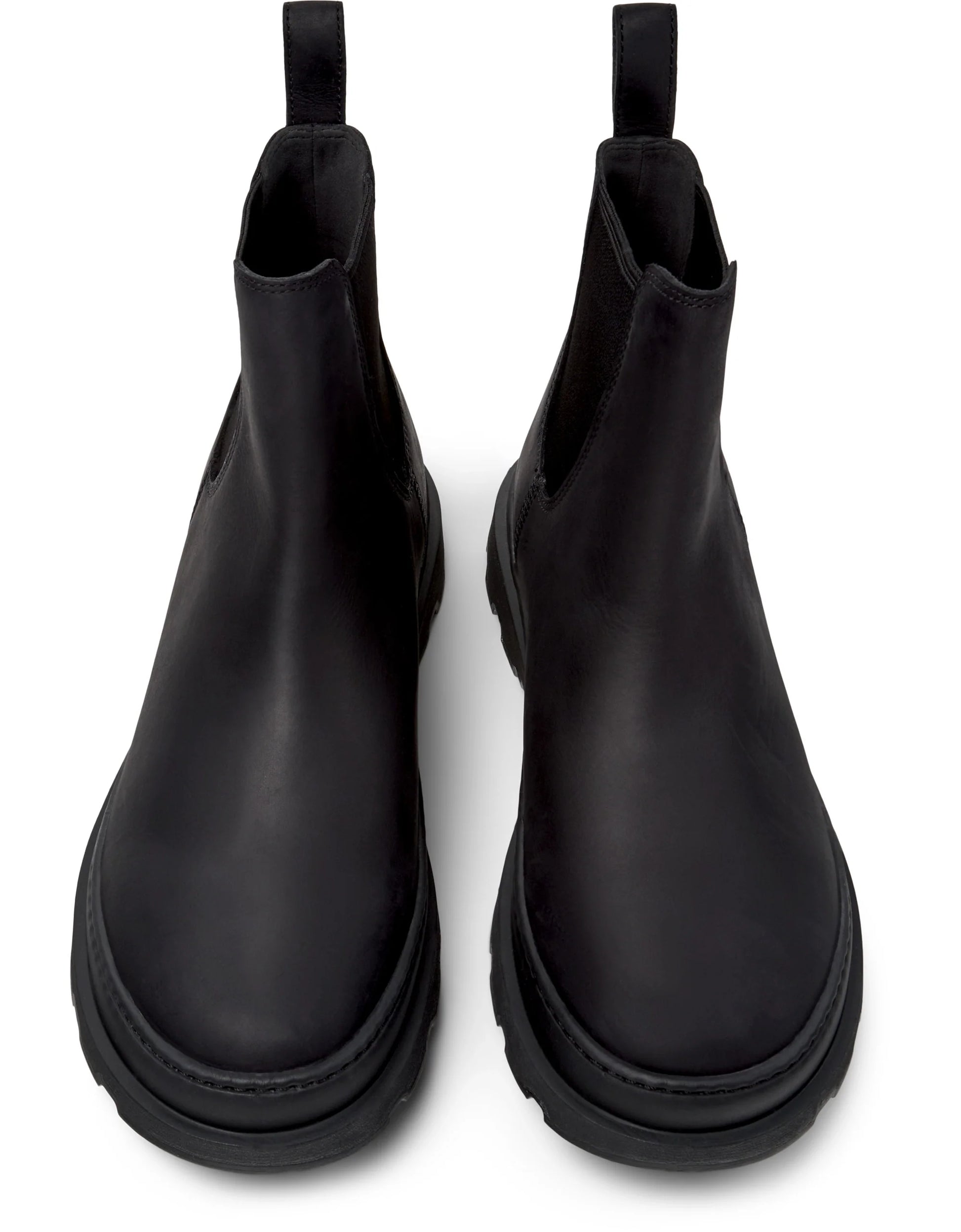 Botas Para Hombre De La Marca Camper Modelo Brutus+ Crazyhorse Negro/Brutus+ Negro De Color Negro