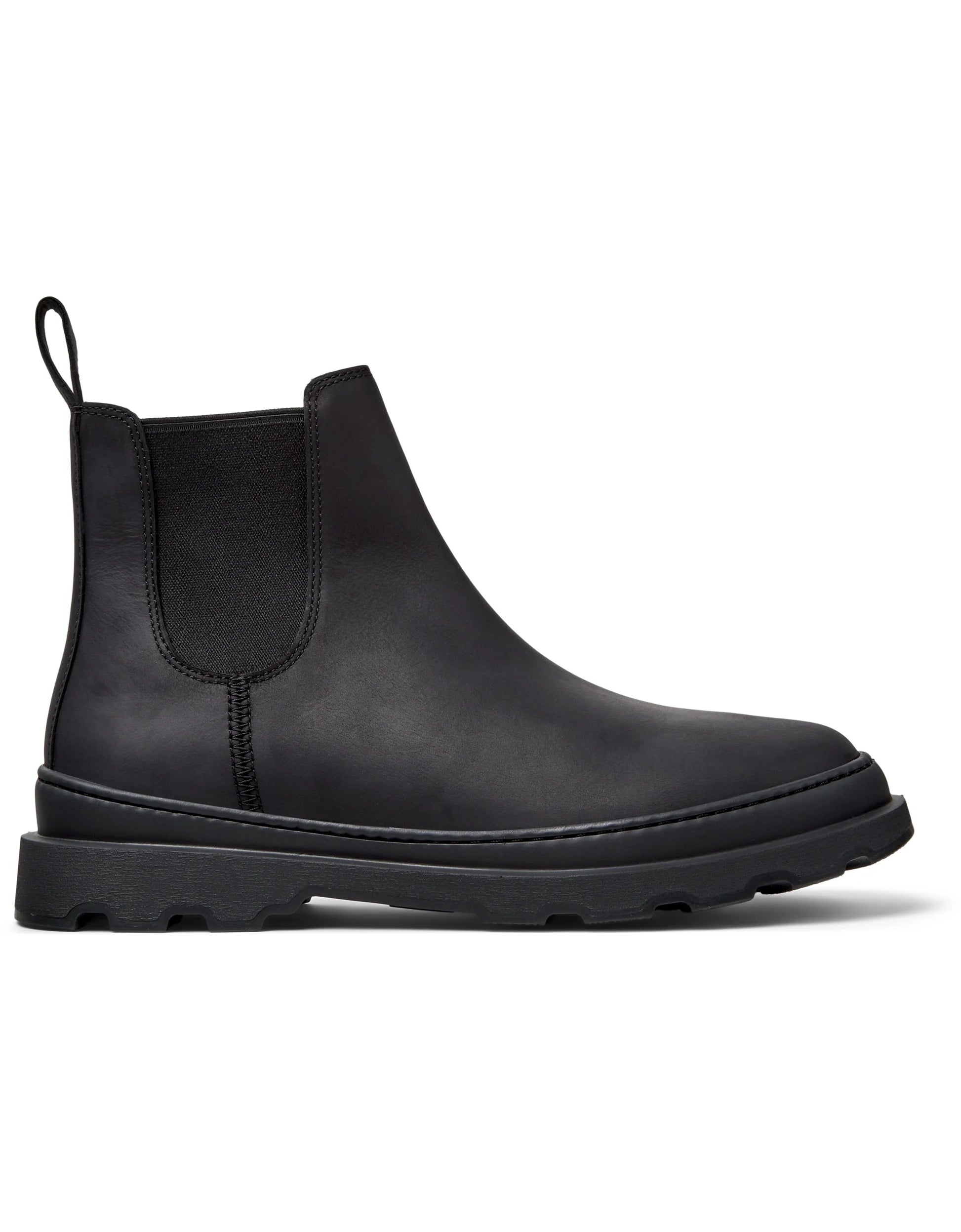 Botas Para Hombre De La Marca Camper Modelo Brutus+ Crazyhorse Negro/Brutus+ Negro De Color Negro