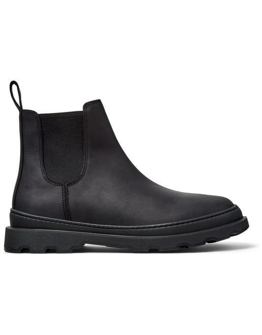 Botas Para Hombre De La Marca Camper Modelo Brutus+ Crazyhorse Negro/Brutus+ Negro De Color Negro
