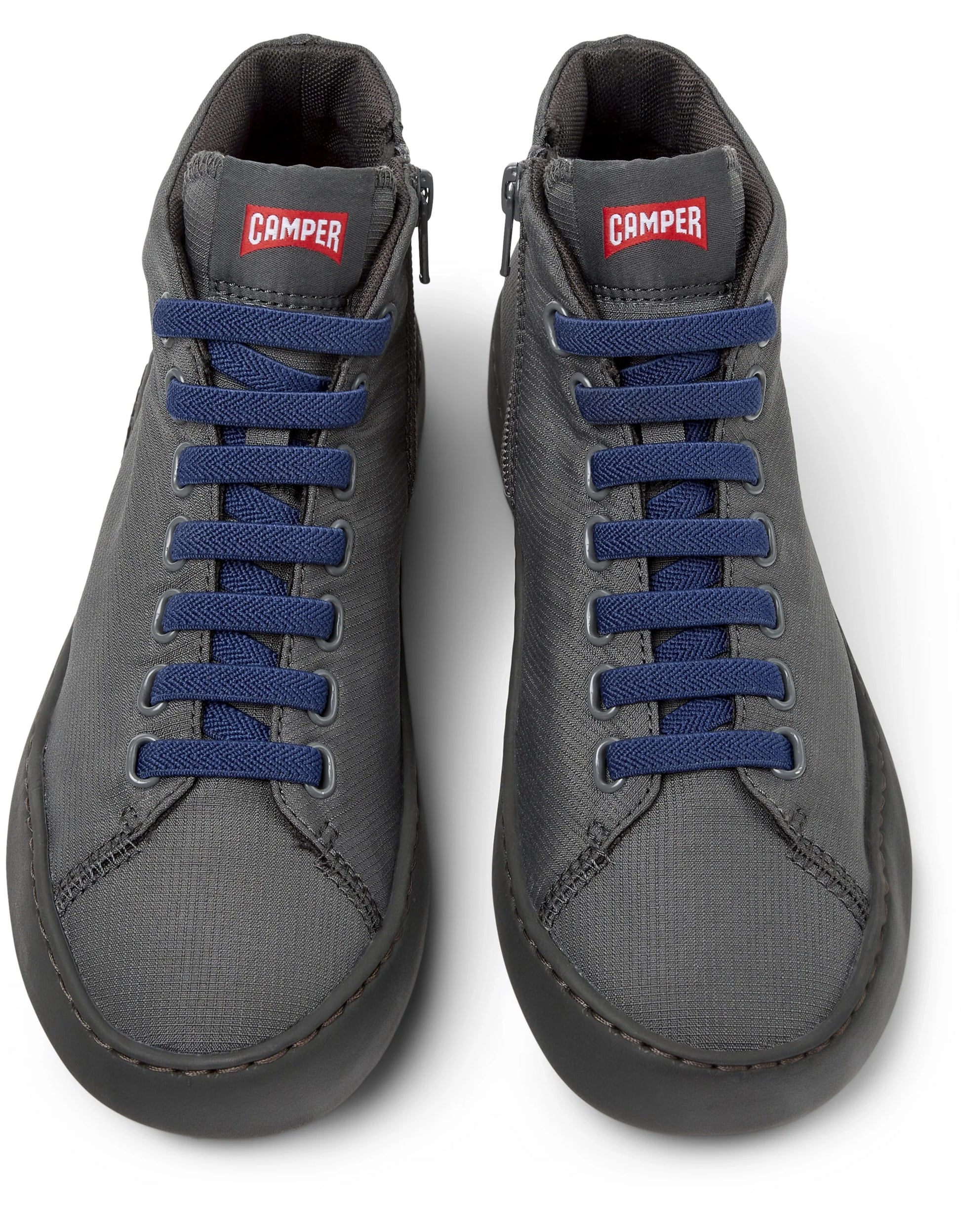 Sneakers Para Mujer De La Marca Camper Modelo Peu Touring Camisole Corvo/Touring Ry Meteor De Color Gris