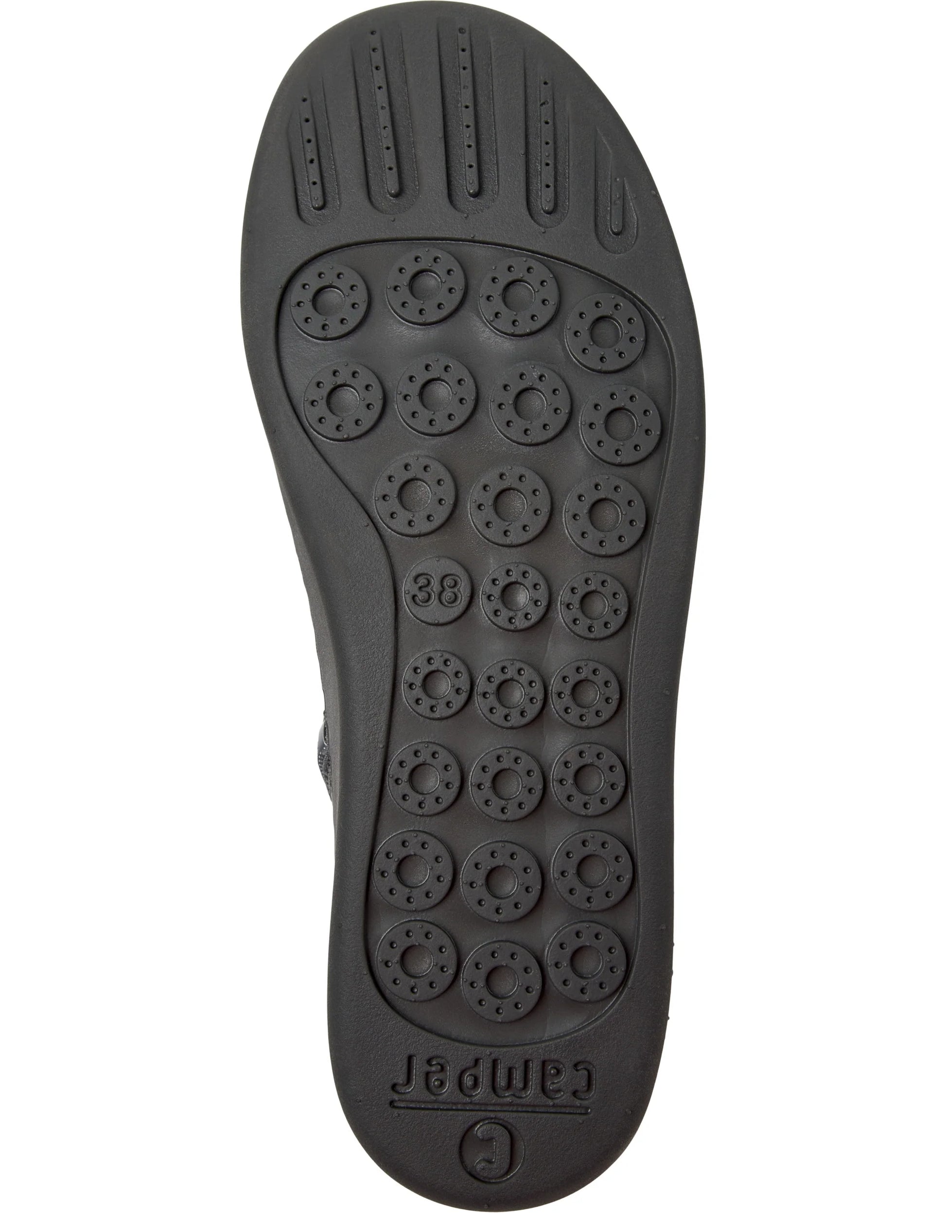 Sneakers Para Mujer De La Marca Camper Modelo Peu Touring Camisole Corvo/Touring Ry Meteor De Color Gris