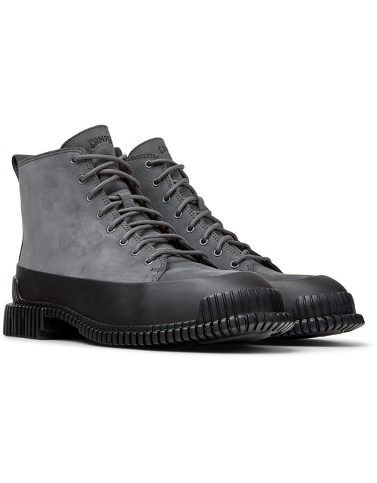 Botas Para Mujer De La Marca Camper Modelo Pix Velocity Negro,Drybuck Corvo/Pix Negro Multicolor
