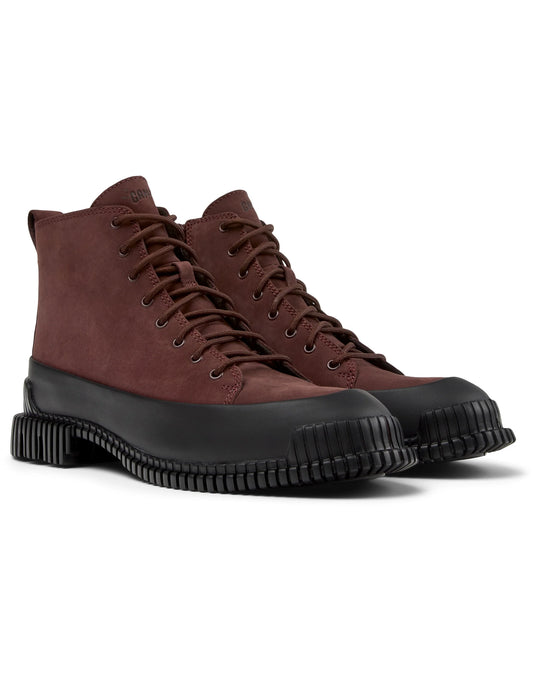 Botas Para Mujer De La Marca Camper Modelo Pix Velocity Negro,Drybuck Beizos/Pix Negro Multicolor