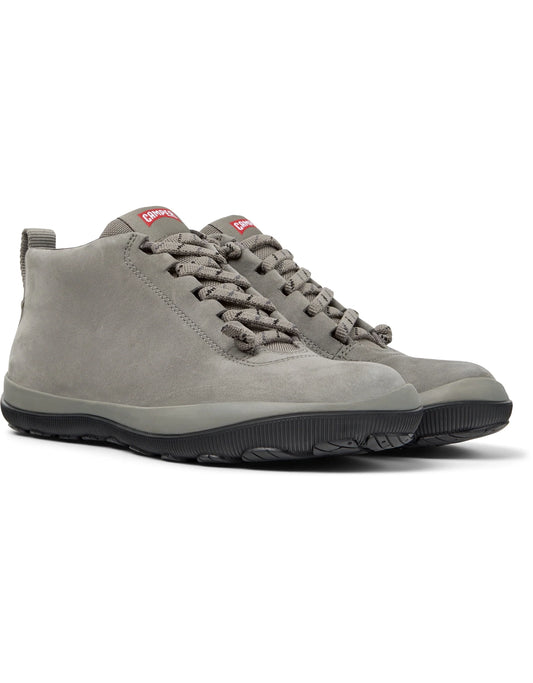 Botas Para Mujer De La Marca Camper Modelo Peu Pista Gm Travelb.Somera,Pong Some/Tra.Somera-Neg De Color Gris