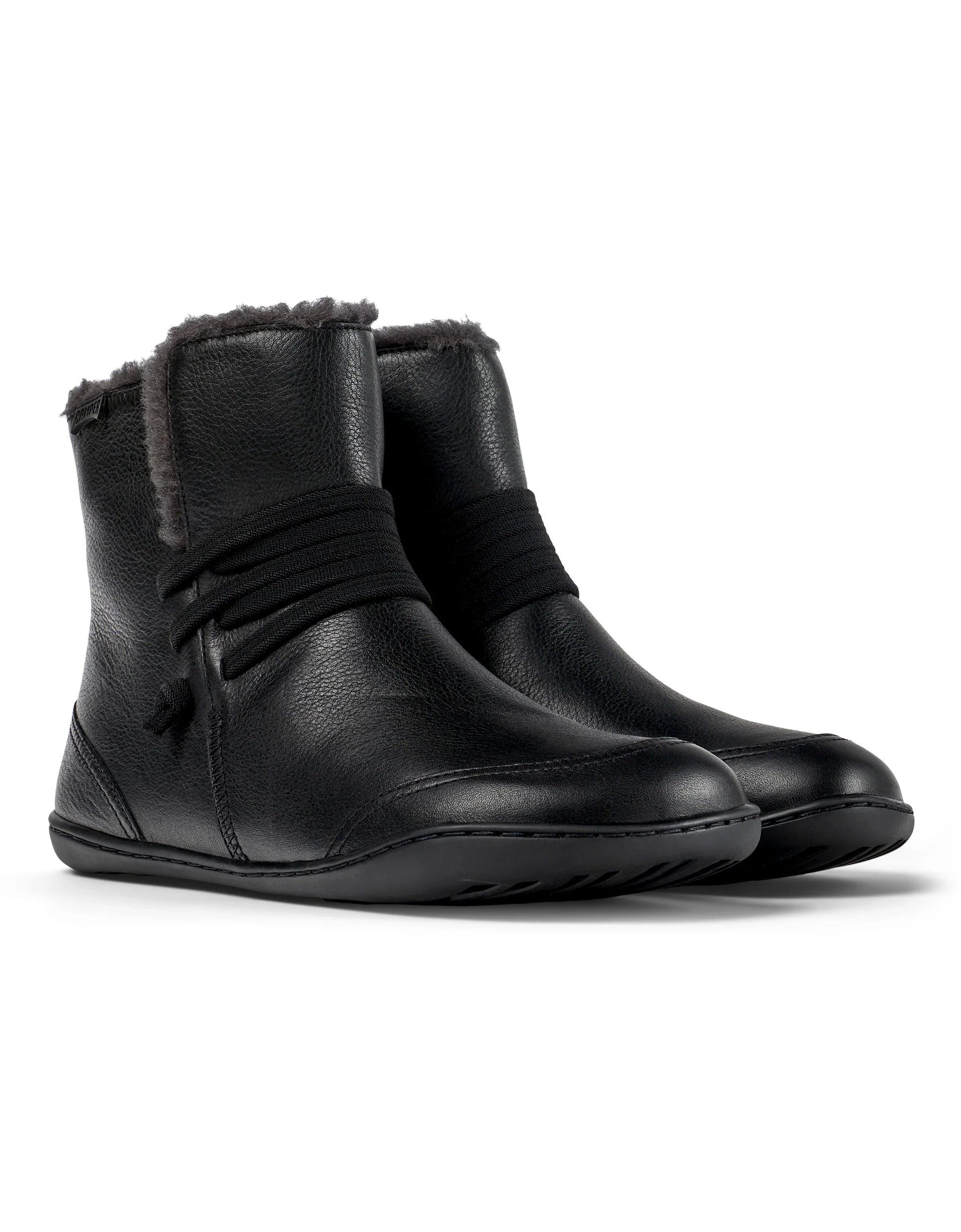 Botas Para Mujer De La Marca Camper Modelo Peu Cami Sella Negro/Cami Ry Negro De Color Negro