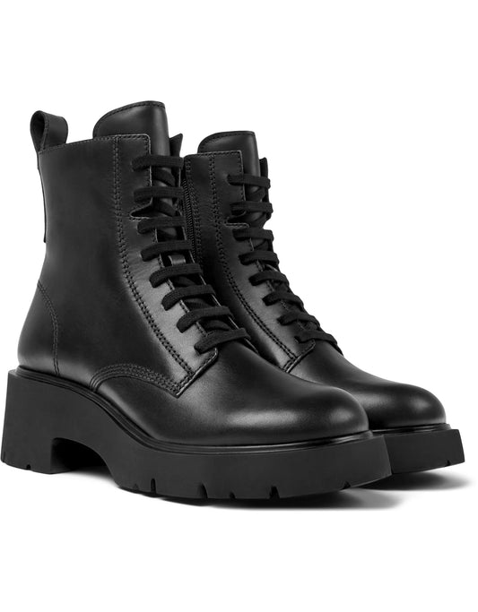 Botas Para Mujer De La Marca Camper Modelo Milah Domaine Negro/Milah Negro De Color Negro