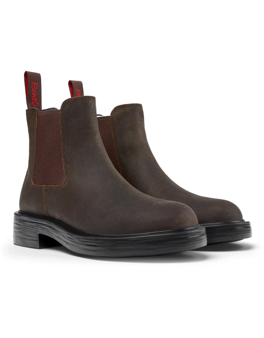 Botas Para Mujer De La Marca Camper Modelo Dean Flipside Walrus/Dean Negro De Color Marrón