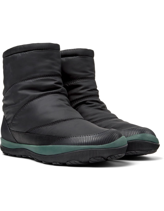 Botas Para Mujer De La Marca Camper Modelo Peu Pista Gm Triton Negro,Duvet Negro/Tra.Arume-Negro De Color Negro