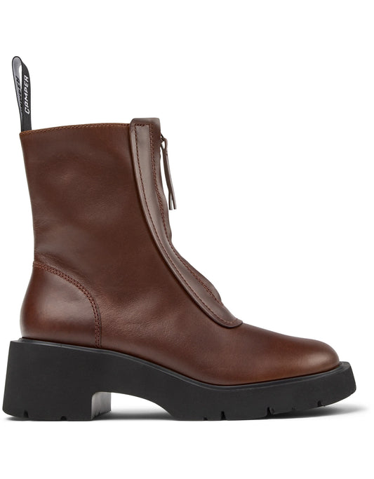 Botas Para Mujer De La Marca Camper Modelo Milah Campus Cola/Milah Negro De Color Marrón