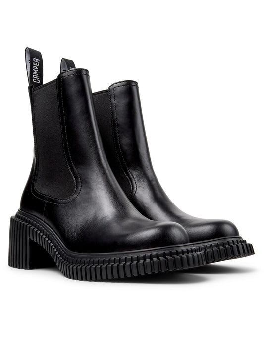 Botas Para Mujer De La Marca Camper Modelo Pix London Campus Negro/Pix London Negro De Color Negro