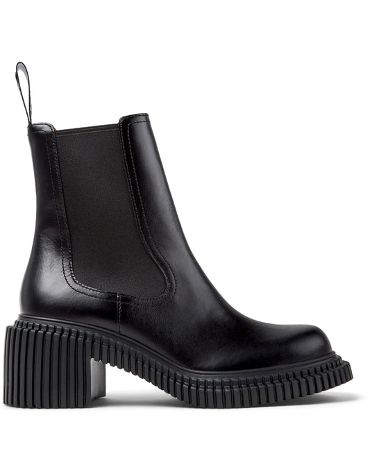 Botas Para Mujer De La Marca Camper Modelo Pix London Campus Negro/Pix London Negro De Color Negro