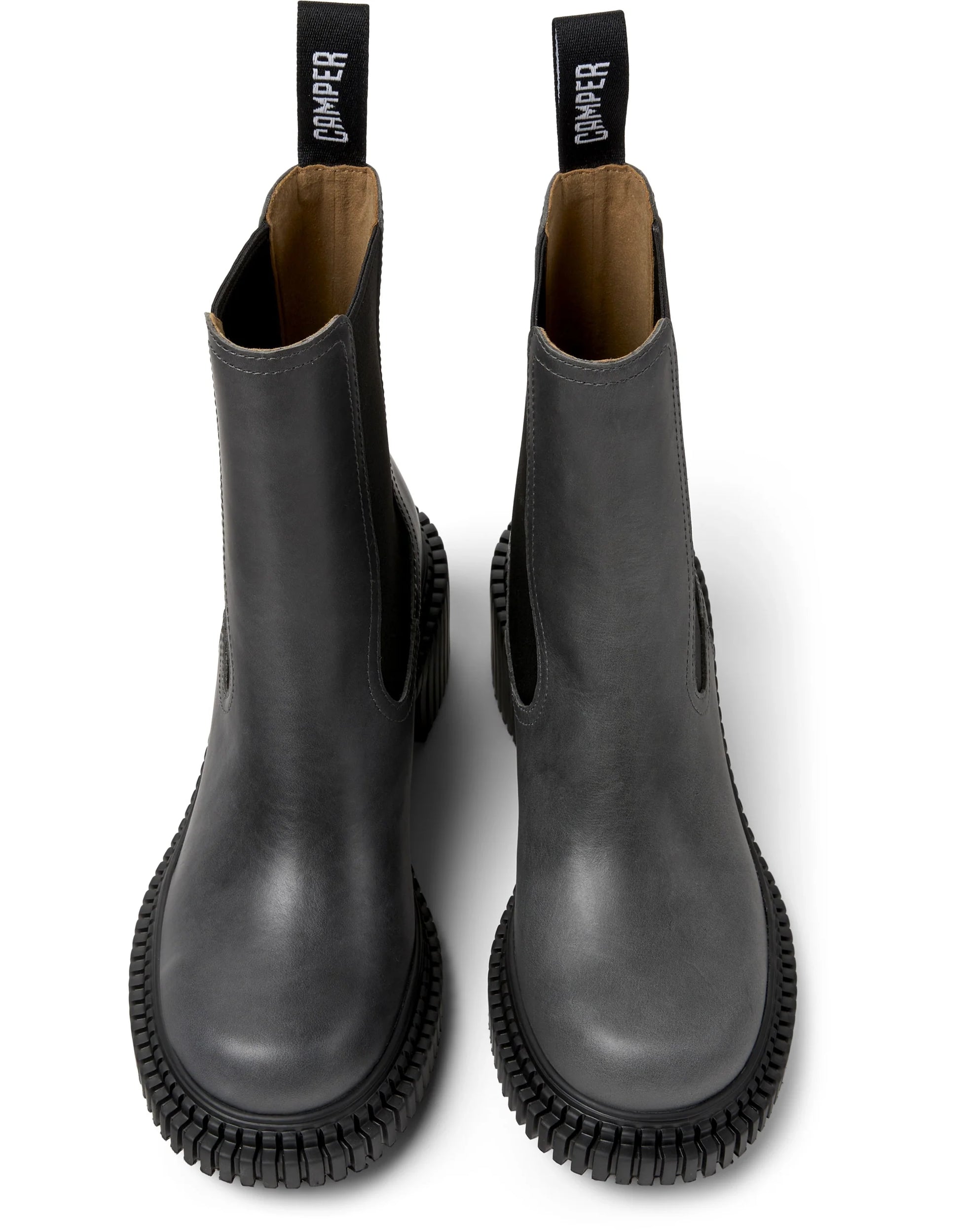 Botas Para Mujer De La Marca Camper Modelo Pix London Campus Corvo/Pix London Negro De Color Gris