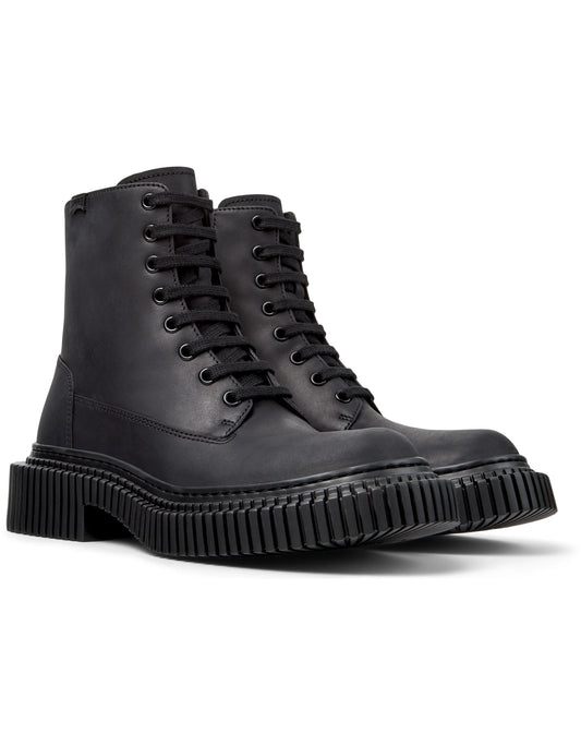 Botas Para Mujer De La Marca Camper Modelo Pix Berlin Crazyhorse Negro/Pix Berlin Negro De Color Negro