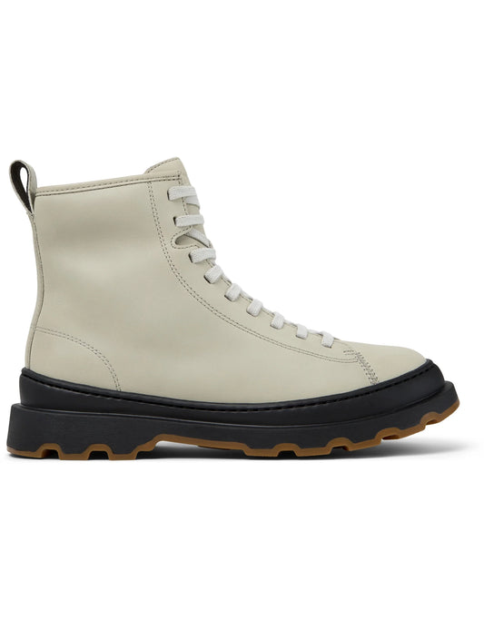 Botas Para Mujer De La Marca Camper Modelo Brutus+ Noray Hely/Brutus+ Negro-Miel De Color Beige