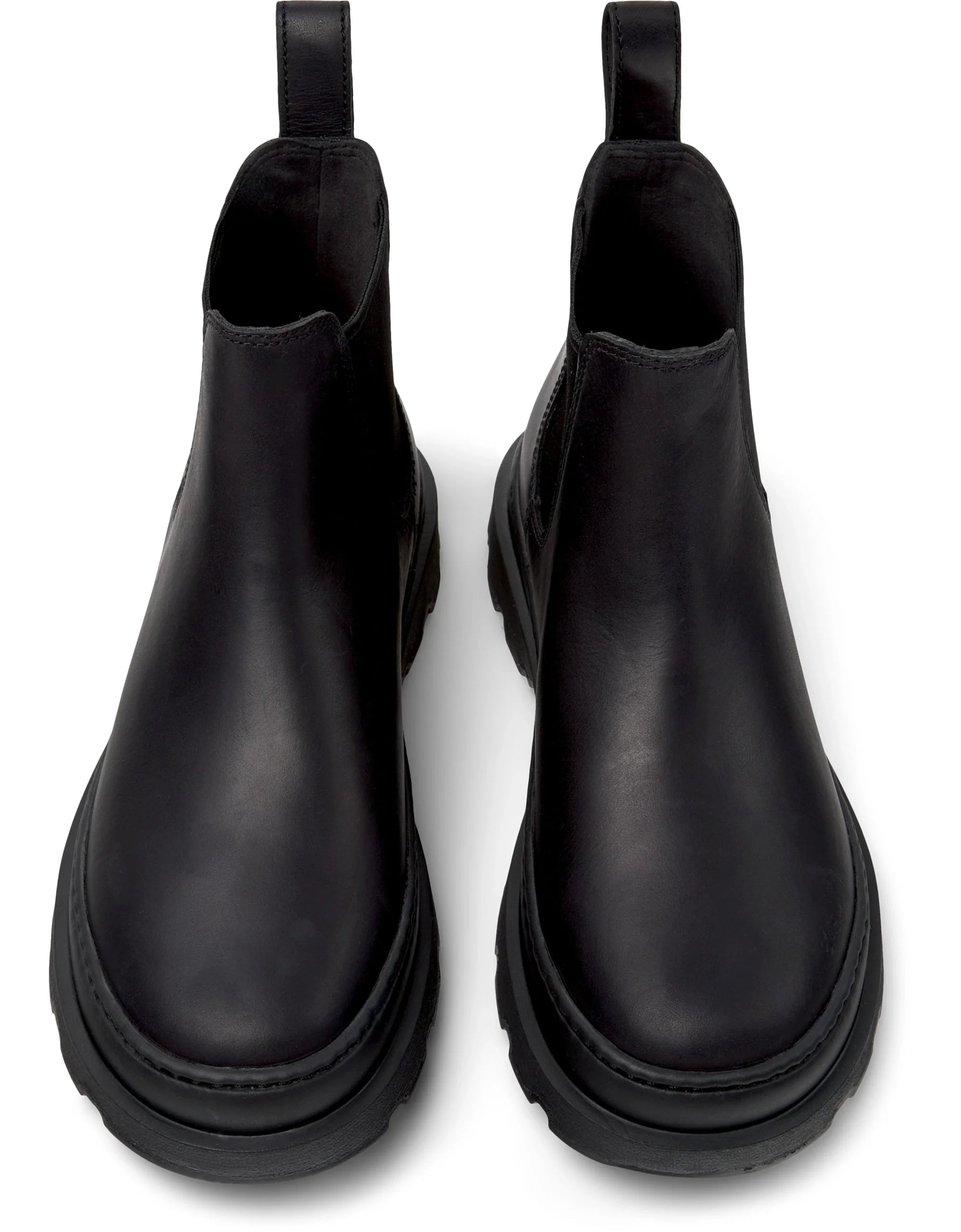 Botas Para Mujer De La Marca Camper Modelo Brutus+ Crazyhorse Negro/Brutus+ Negro De Color Negro