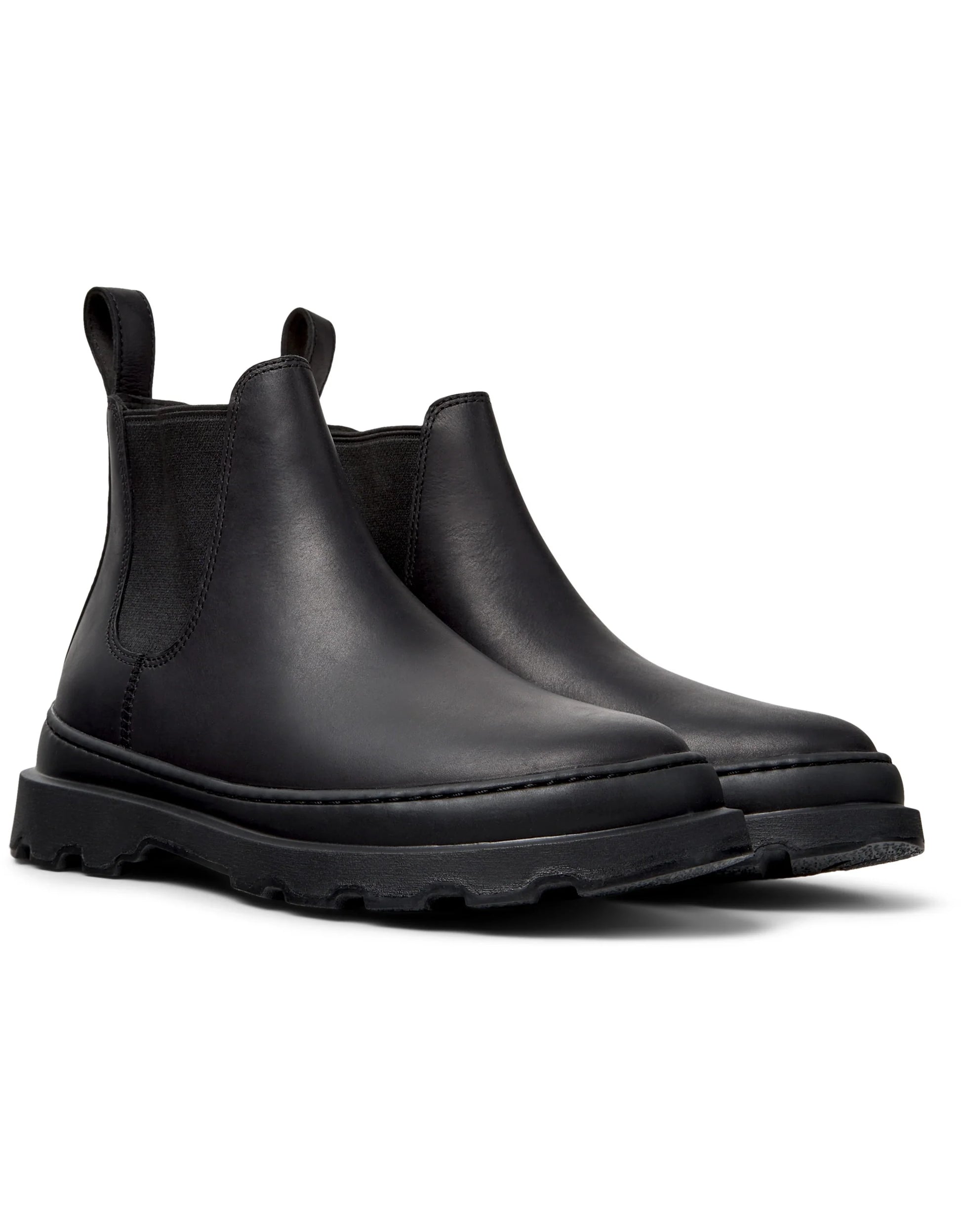 Botas Para Mujer De La Marca Camper Modelo Brutus+ Crazyhorse Negro/Brutus+ Negro De Color Negro