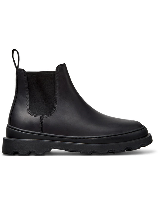 Botas Para Mujer De La Marca Camper Modelo Brutus+ Crazyhorse Negro/Brutus+ Negro De Color Negro