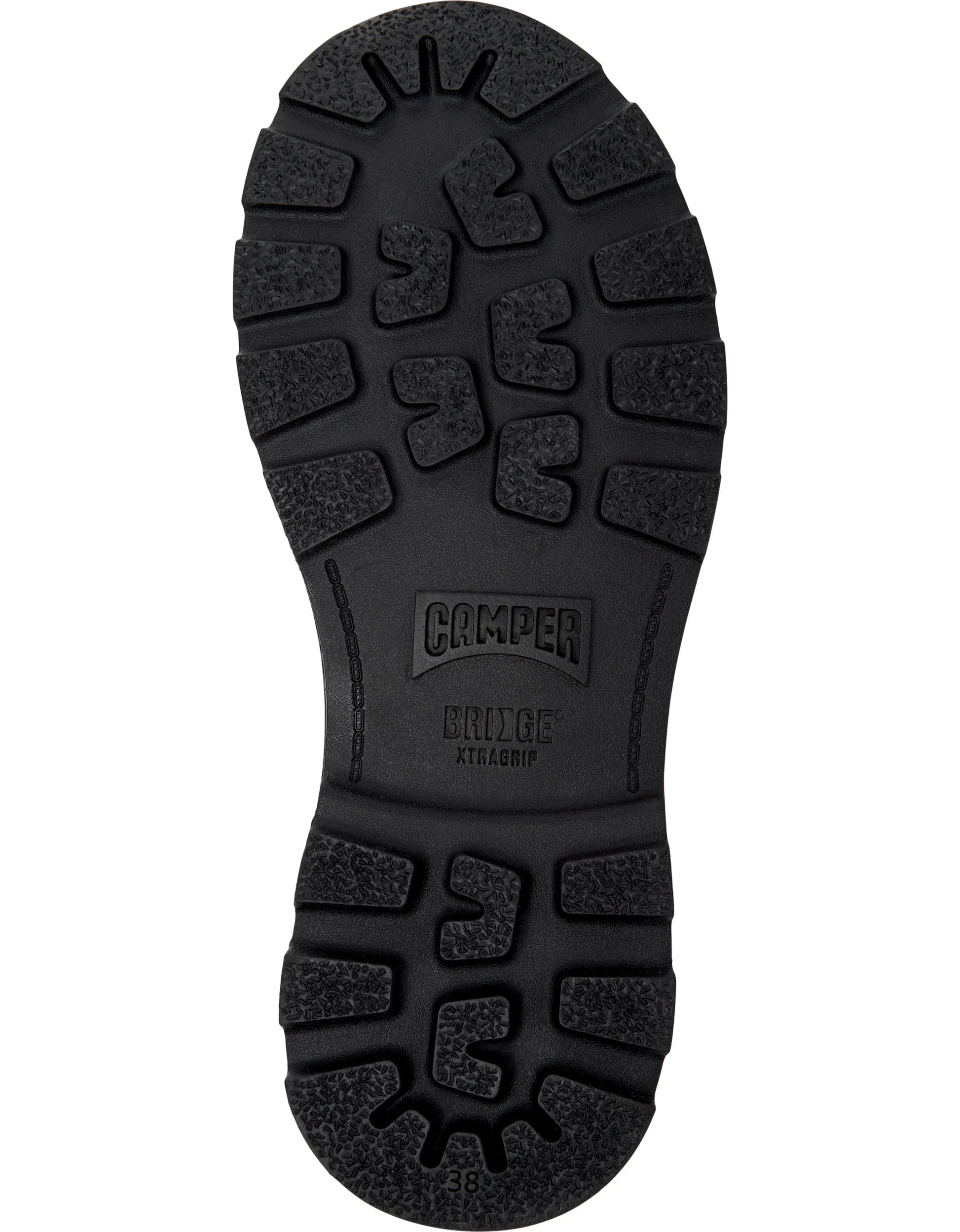 Botas Para Mujer De La Marca Camper Modelo Brutus+ Crazyhorse Negro/Brutus+ Negro De Color Negro