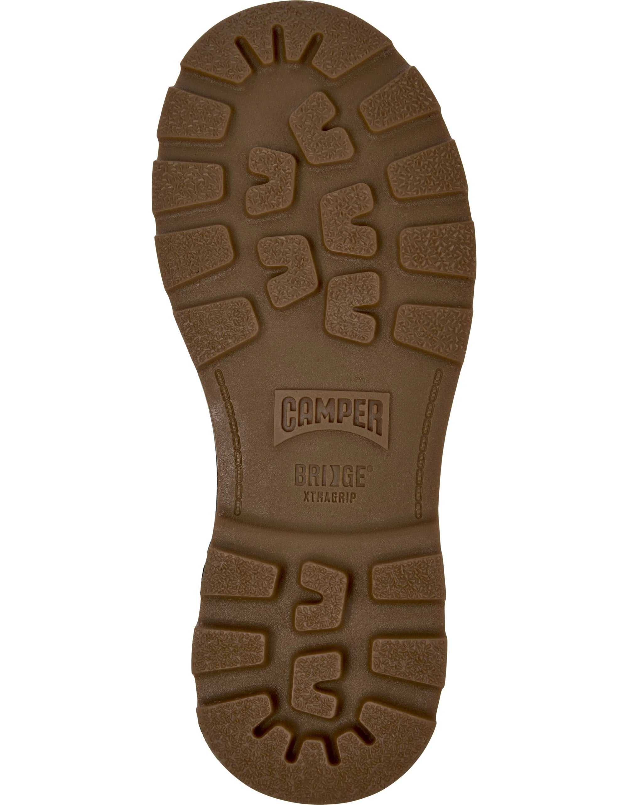 Botas Para Mujer De La Marca Camper Modelo Brutus+ Crazyhorse Umber/Brutus+ Negro-Miel De Color Marrón