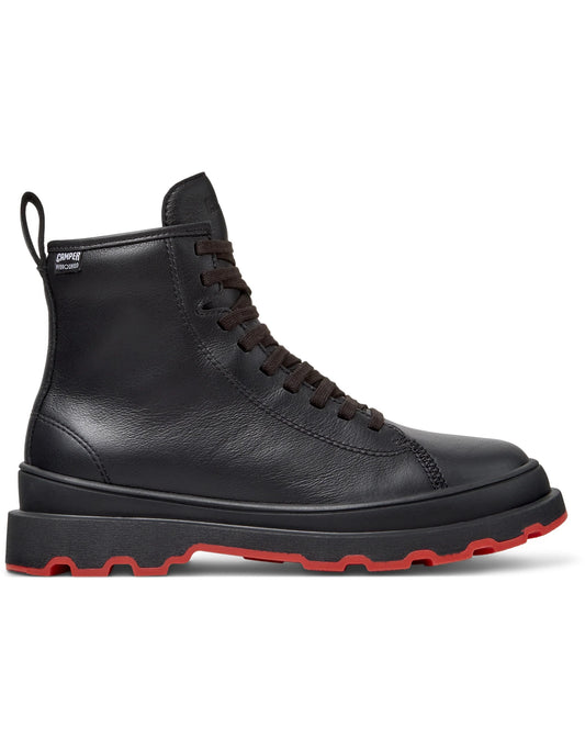 Botas Para Mujer De La Marca Camper Modelo Brutus+ Guard Negro/Brutus+ Negro-Barco De Color Negro