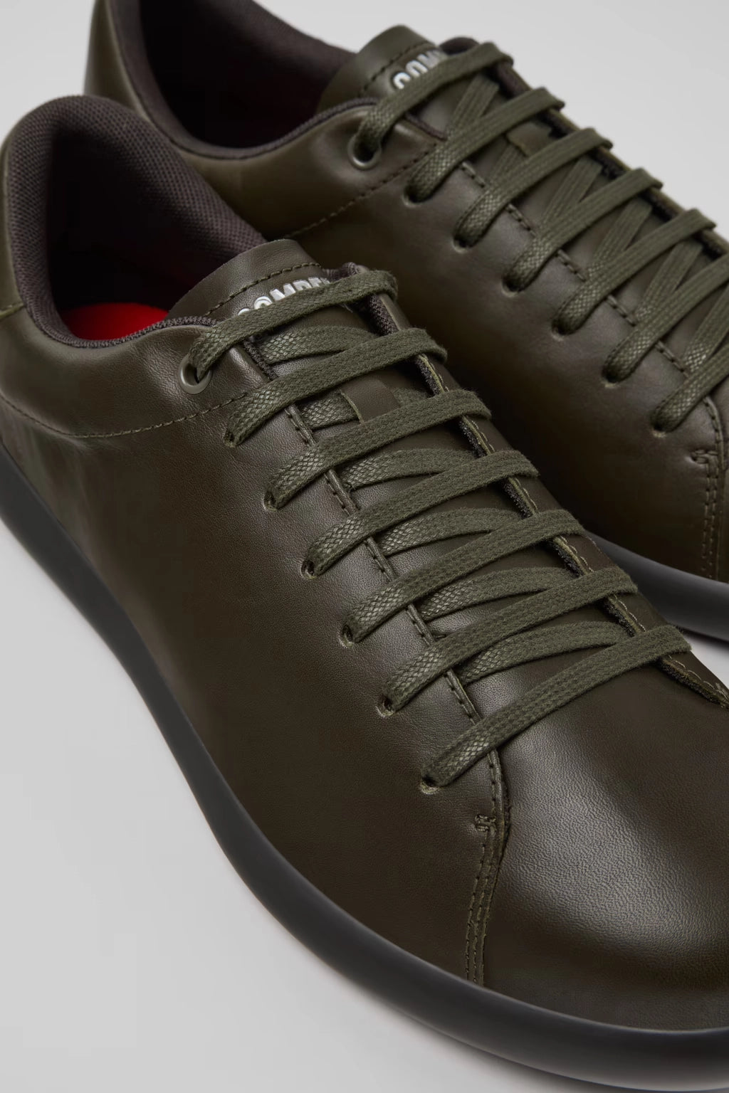 CAMPER Psoller DARK Green: green shoes for men
