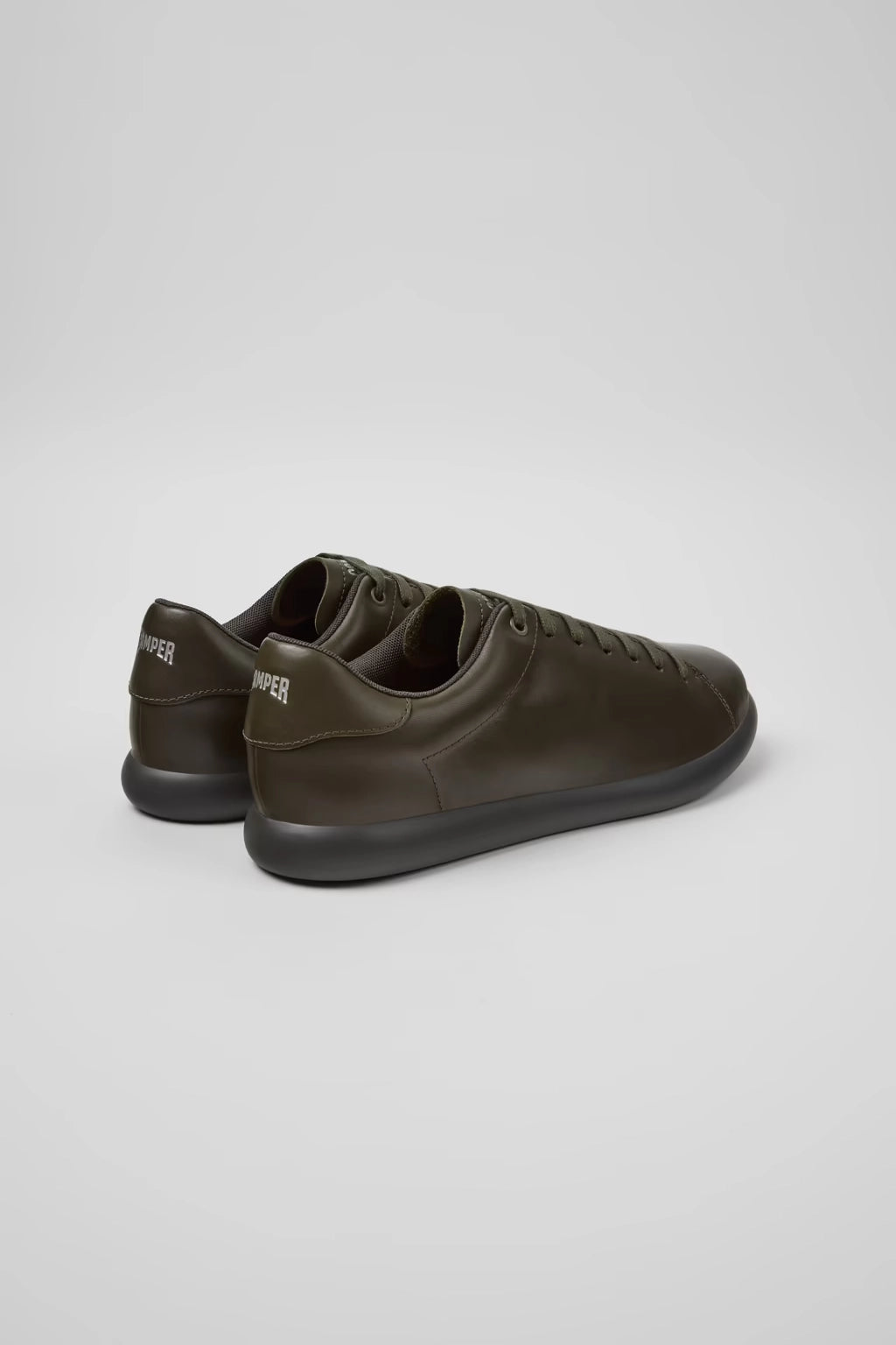 CAMPER Psoller DARK Green: green shoes for men