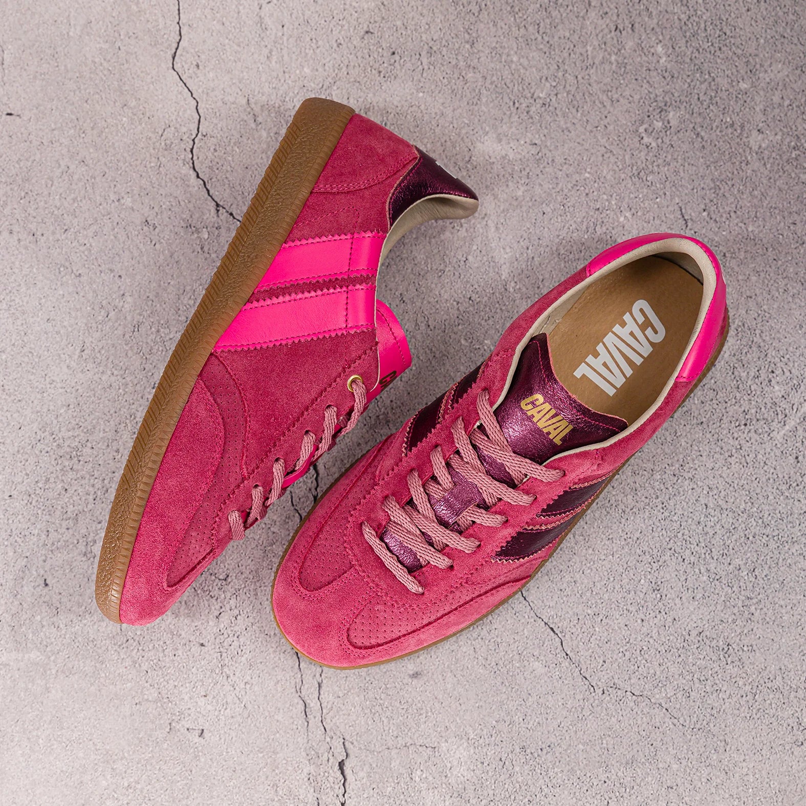 CAVAL | SNEAKERS | MUJER | PULSE 34 METALLIC BAMBINO | ROSA