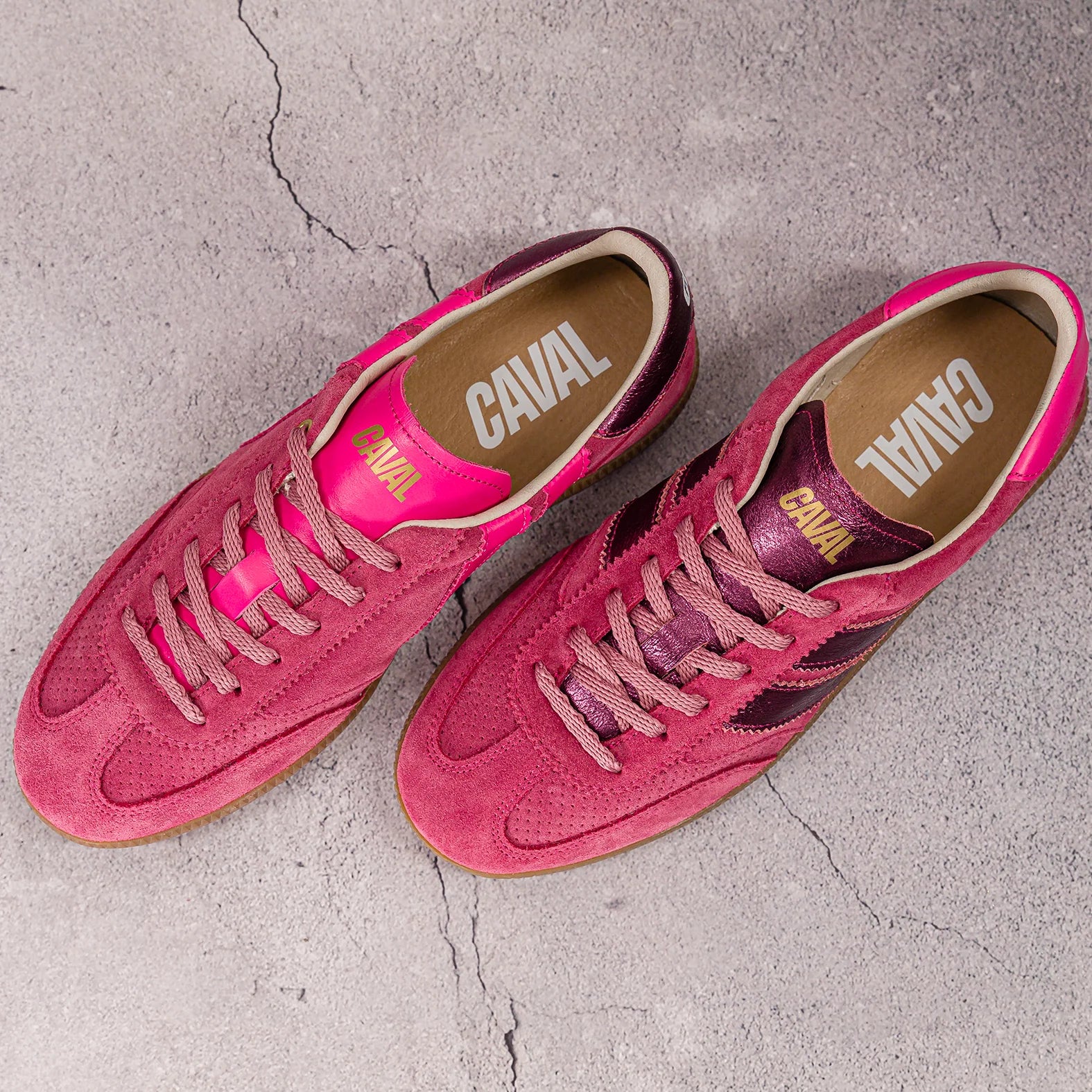 CAVAL | SNEAKERS | MUJER | PULSE 34 METALLIC BAMBINO | ROSA