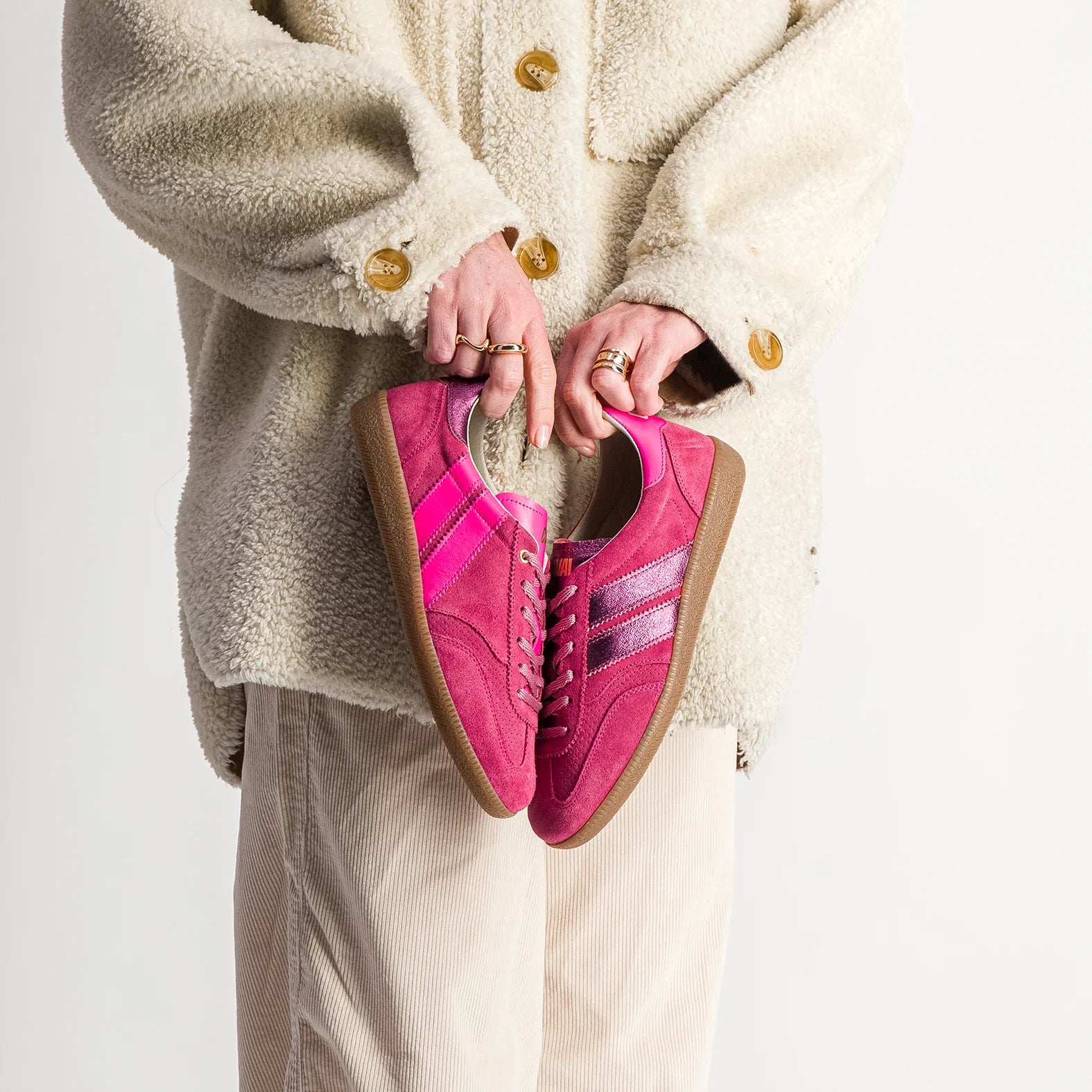 CAVAL | SNEAKERS | MUJER | PULSE 34 METALLIC BAMBINO | ROSA