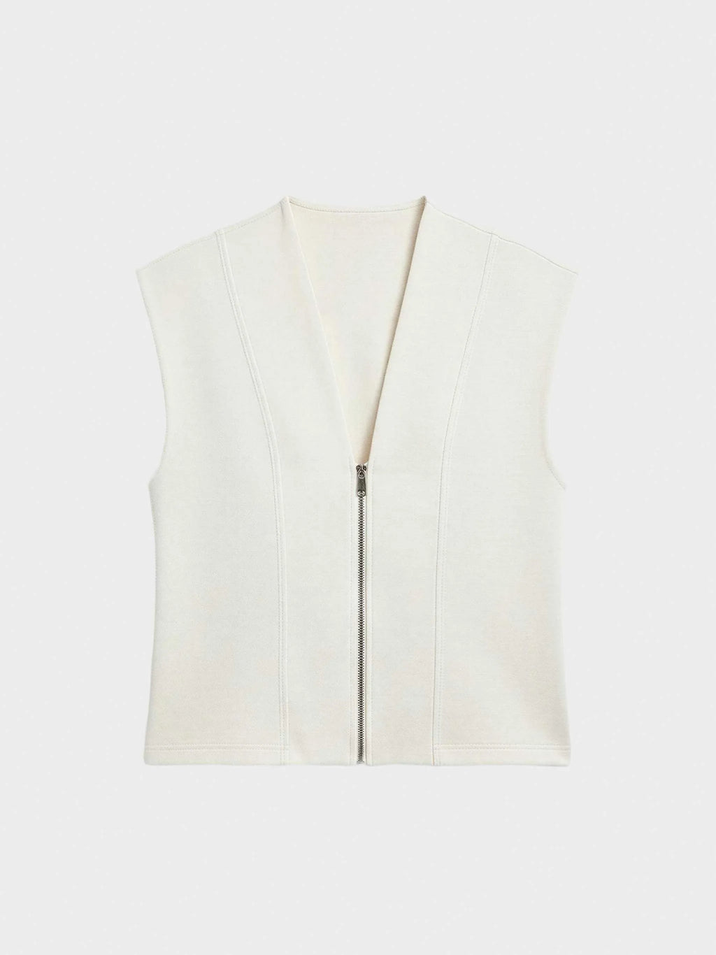 GISELA | CHALECOS | MUJER | CHALECO BEIGE CLARO | BEIGE