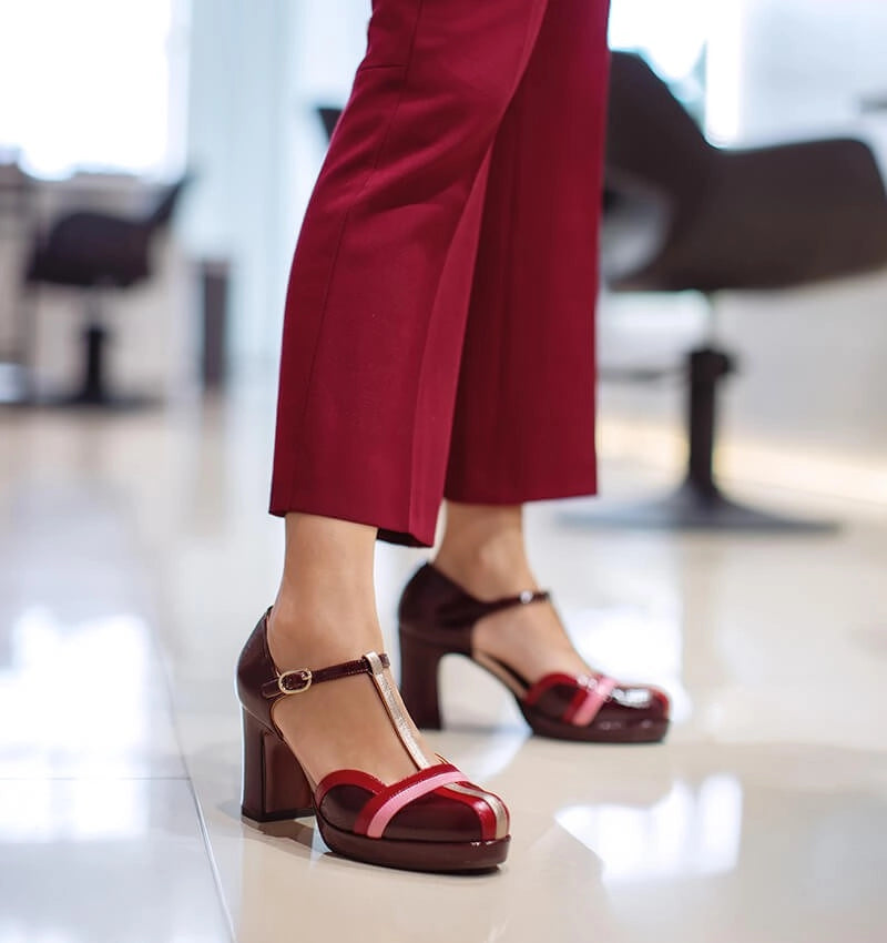 CHIE MIHARA | ZAPATOS DE VESTIR | MUJER | DITORA GRAPE | ROJO