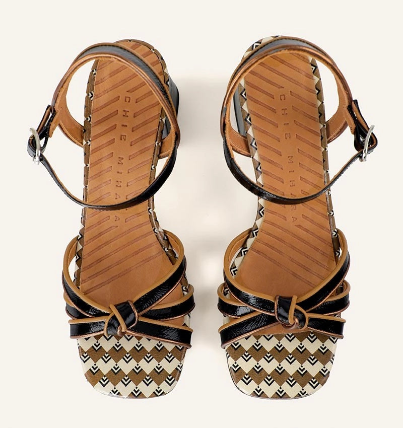 CHIE MIHARA | SANDALIAS | MUJER | LEILAH NEGRO | NEGRO