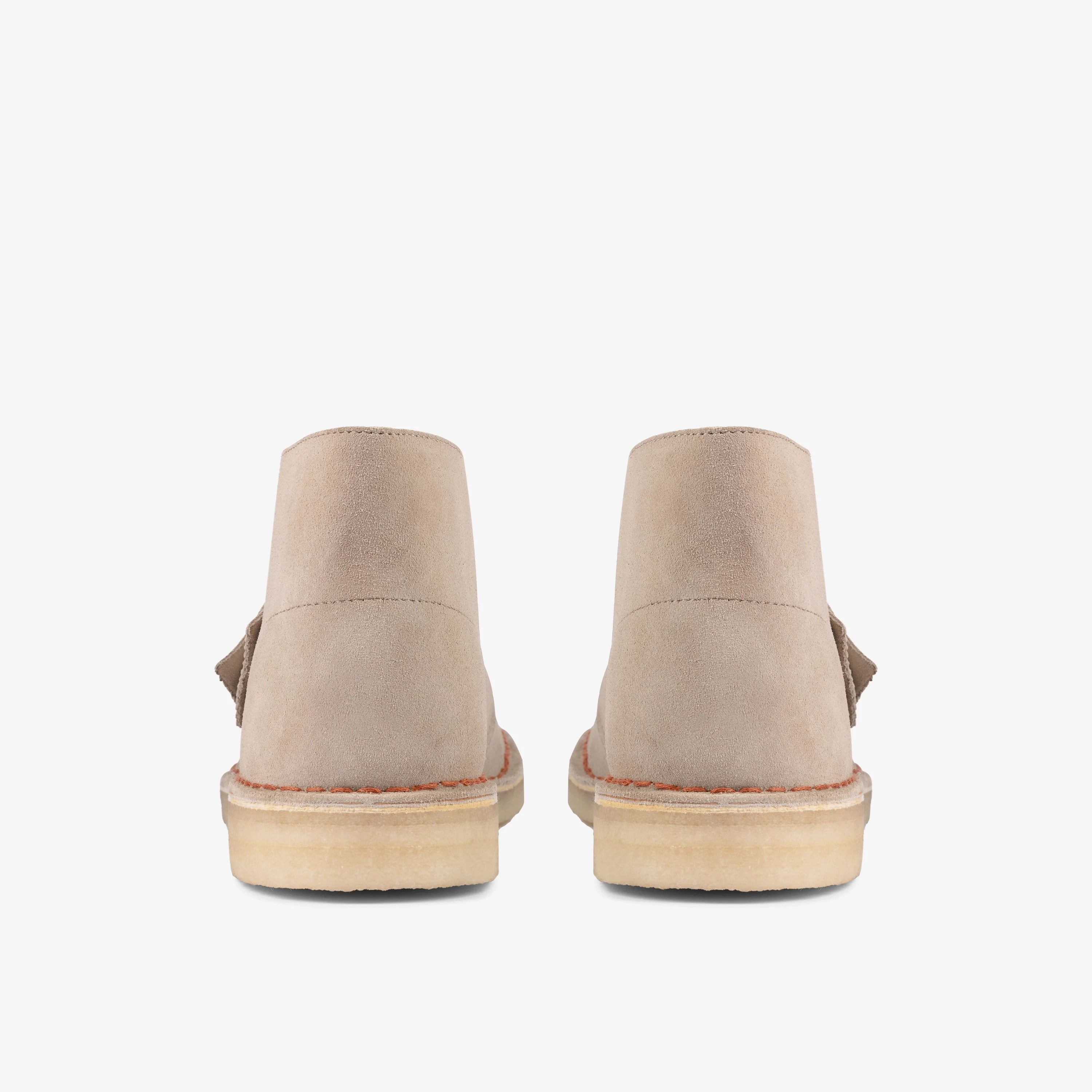 Botas De La Marca Clarks  Para Hombre Modelo Desert Boot Sand Suede En Color Beige