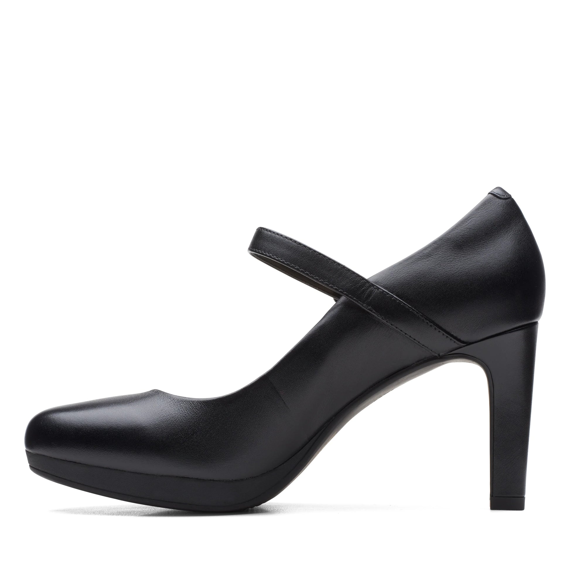 Zapatos De Vestir De La Marca Clarks  Para Mujer Modelo Ambyr Shine Black Leather En Color Negro