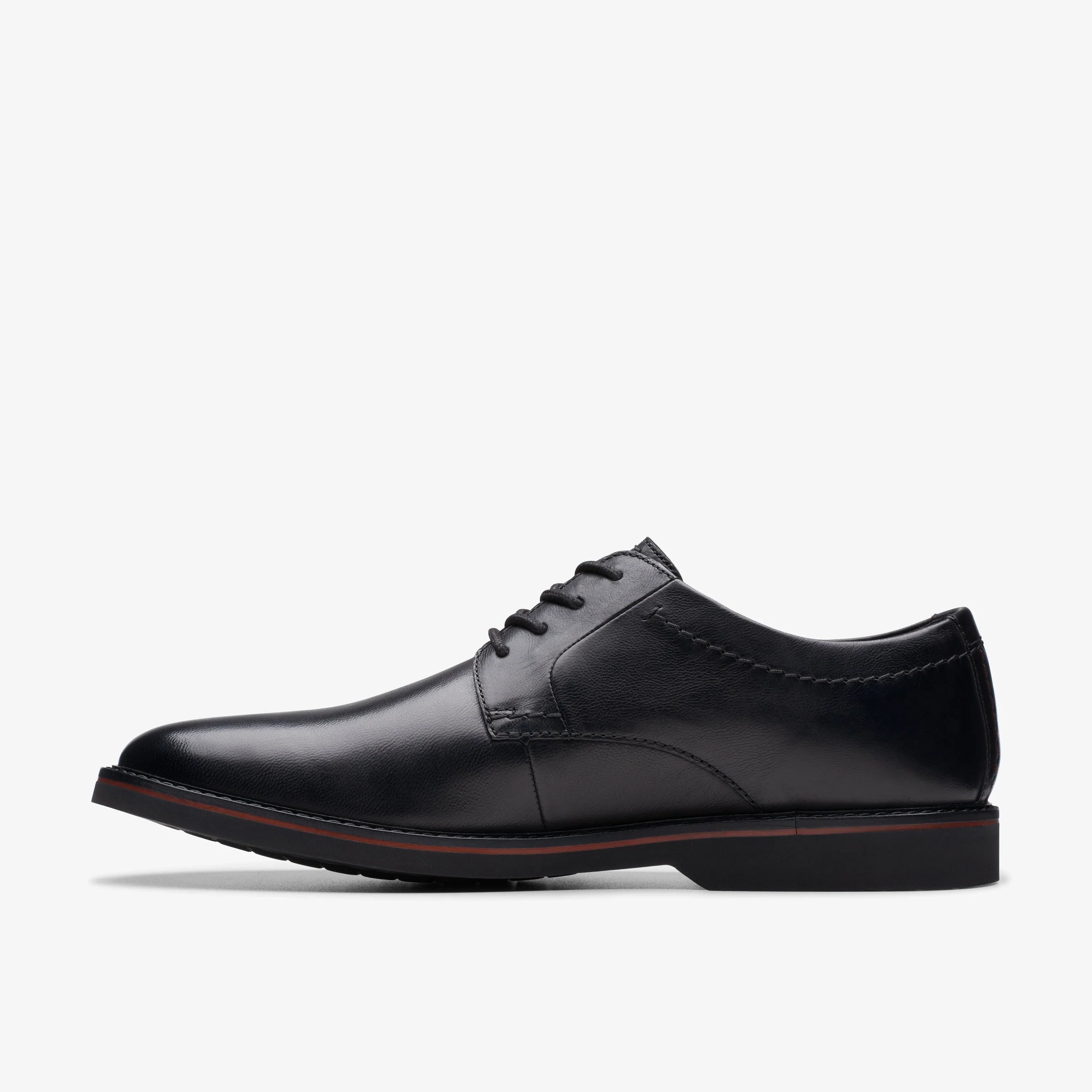 Zapatos Casual De La Marca Clarks  Para Hombre Modelo Atticus Ltlace Black En Color Negro
