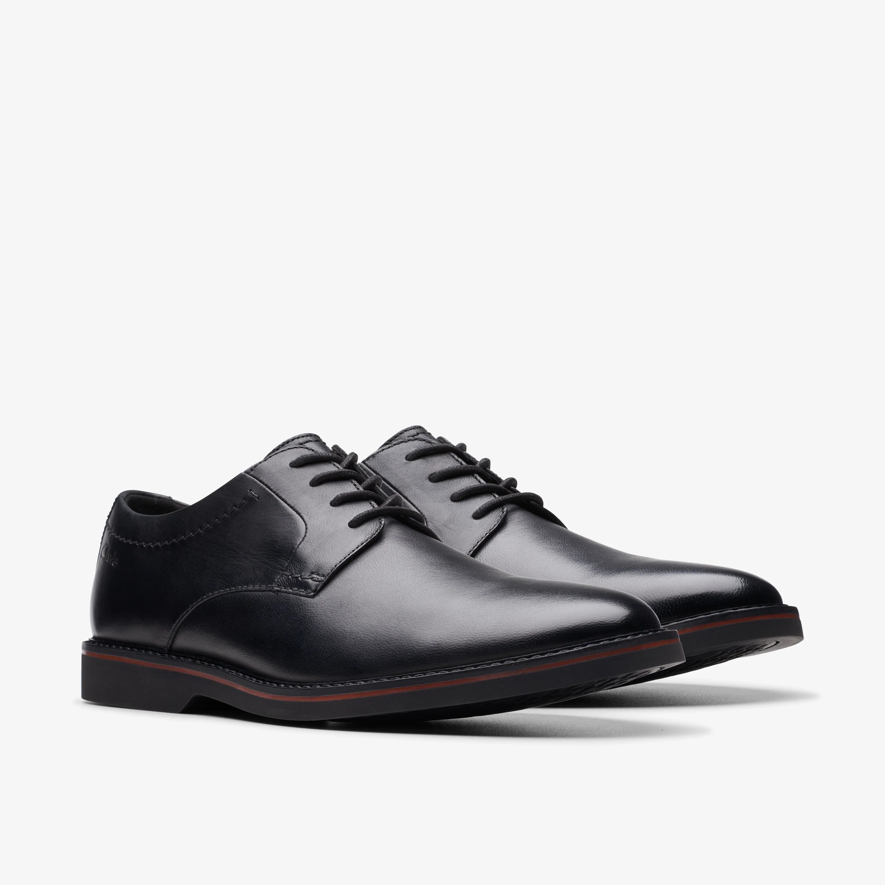 Zapatos Casual De La Marca Clarks  Para Hombre Modelo Atticus Ltlace Black En Color Negro