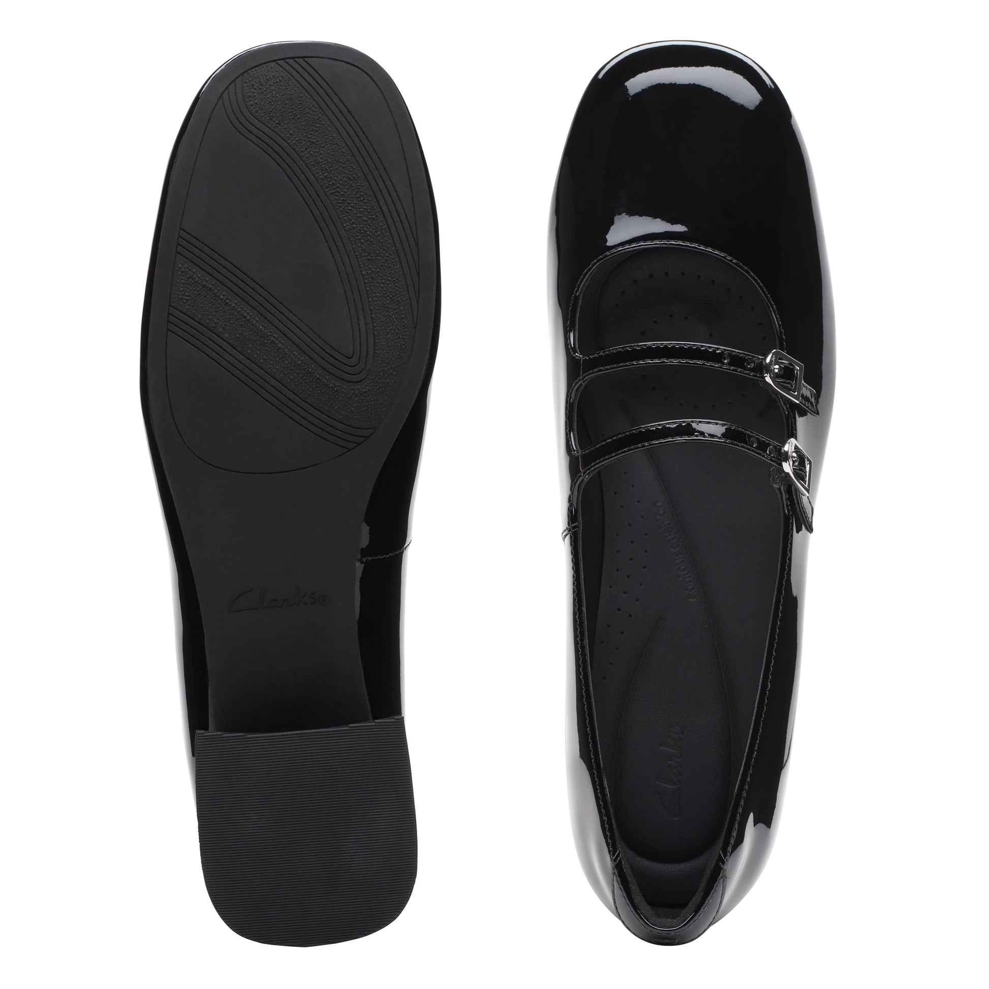 zapatos de vestir para mujer marca clarks modelo daiss30 shine 