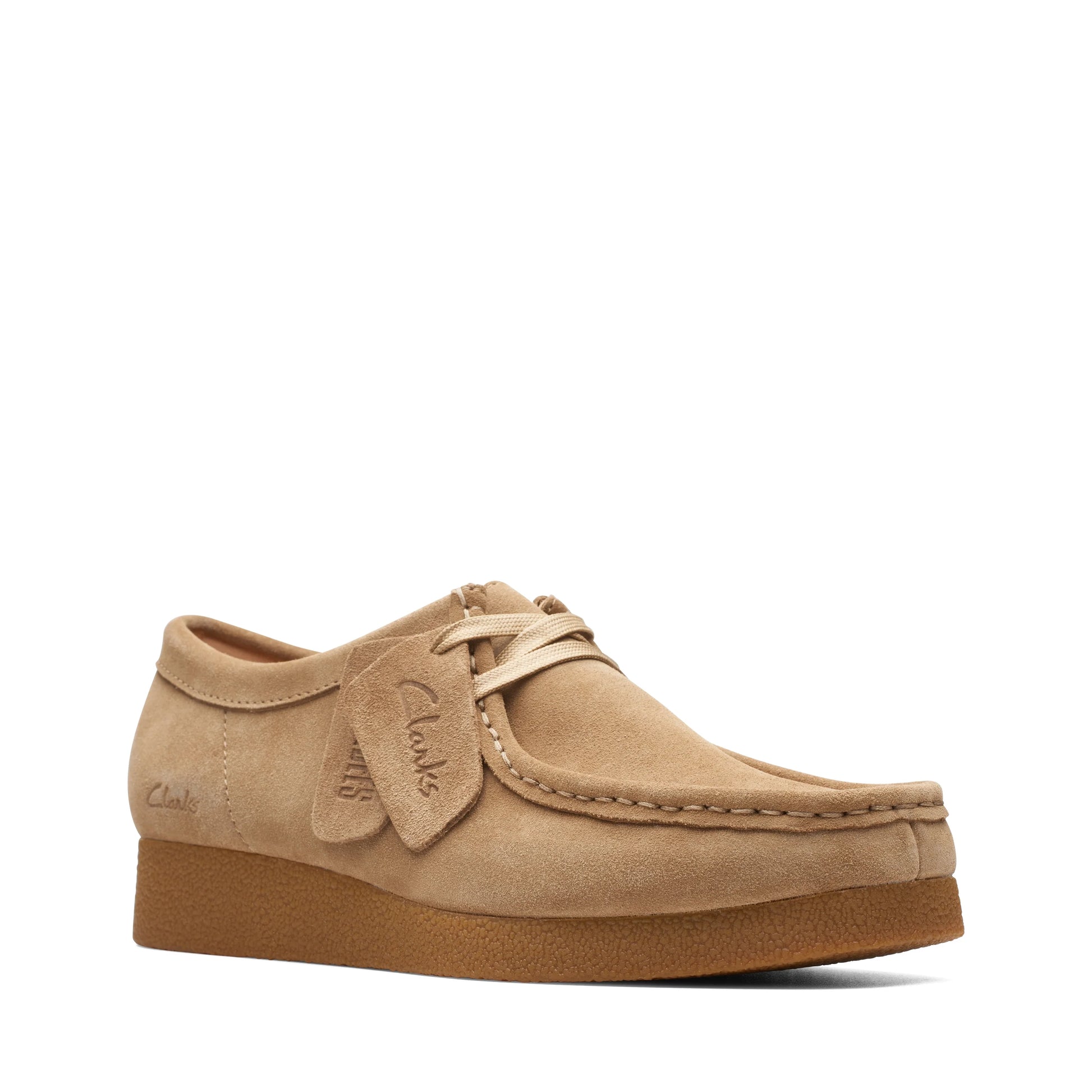 zapatos casual para mujer marca clarks modelo wallabeeevosh 