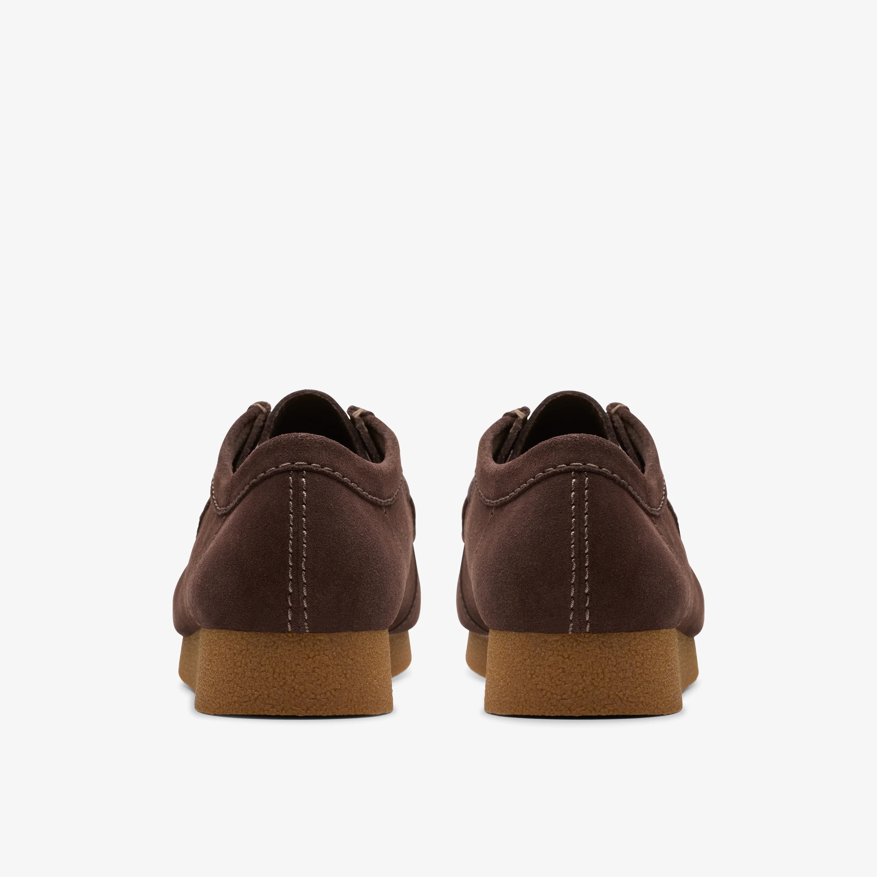 Zapatos Casual De La Marca Clarks  Para Hombre Modelo Wallabeeevo Dark Brown Suede En Color Marrón