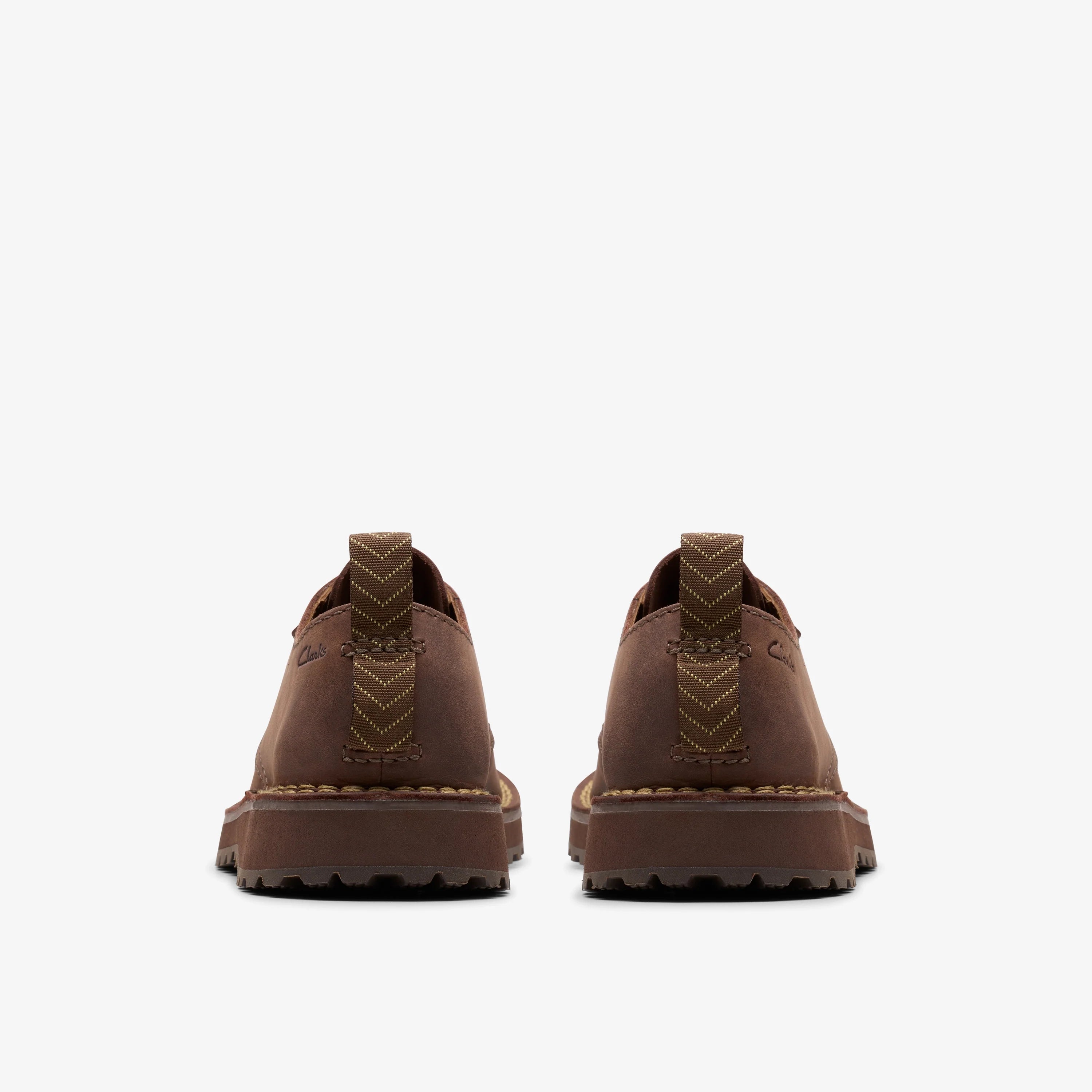 Zapatos Casual De La Marca Clarks  Para Hombre Modelo Solsbury Lace Dark Brown Lea En Color Marrón