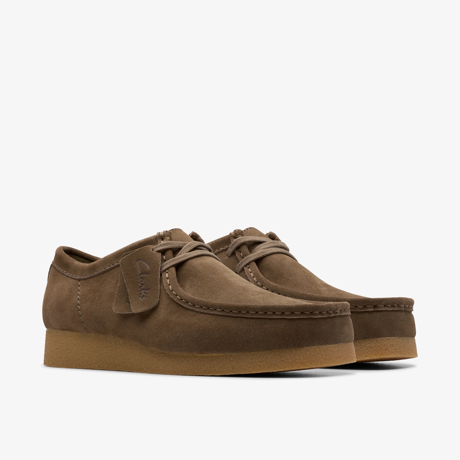 zapatos casual para hombre marca clarks modelo wallabeeevo 