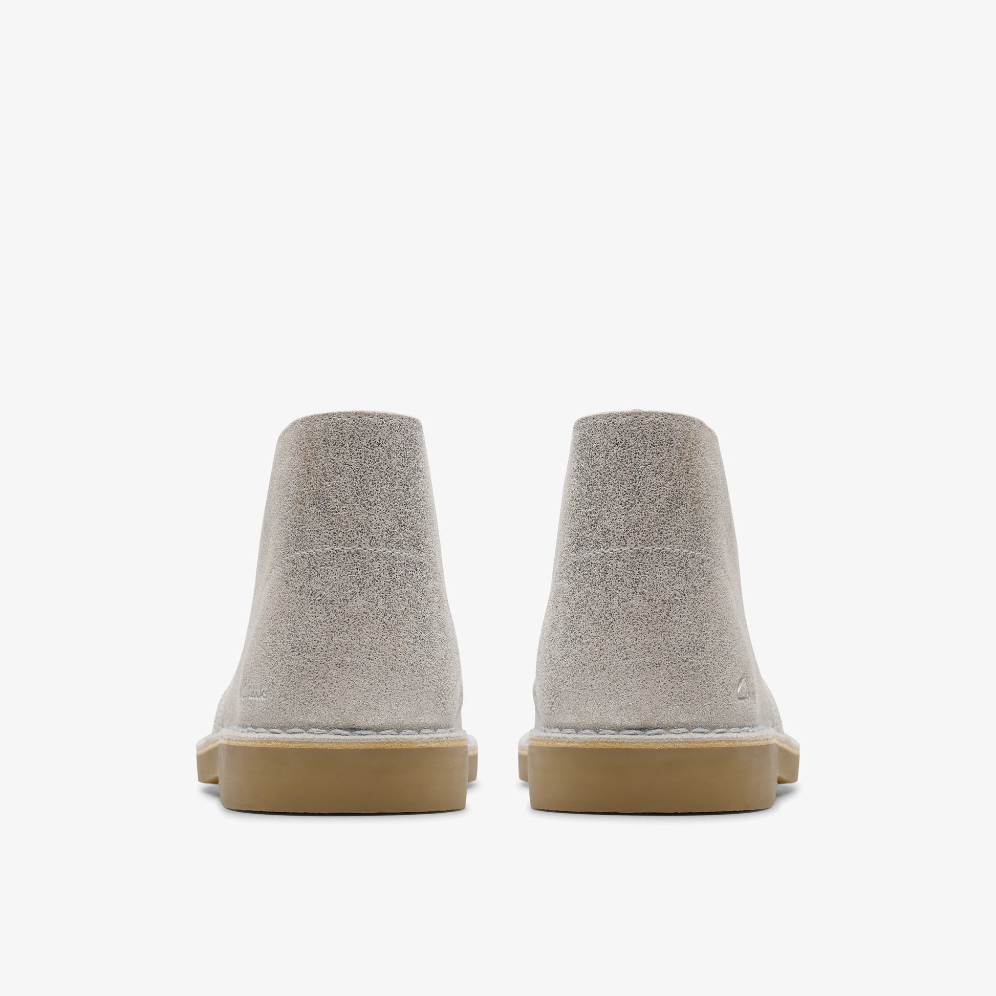 Botas De La Marca Clarks  Para Mujer Modelo Desert Bt Evo. Silver Metallic En Color Plata